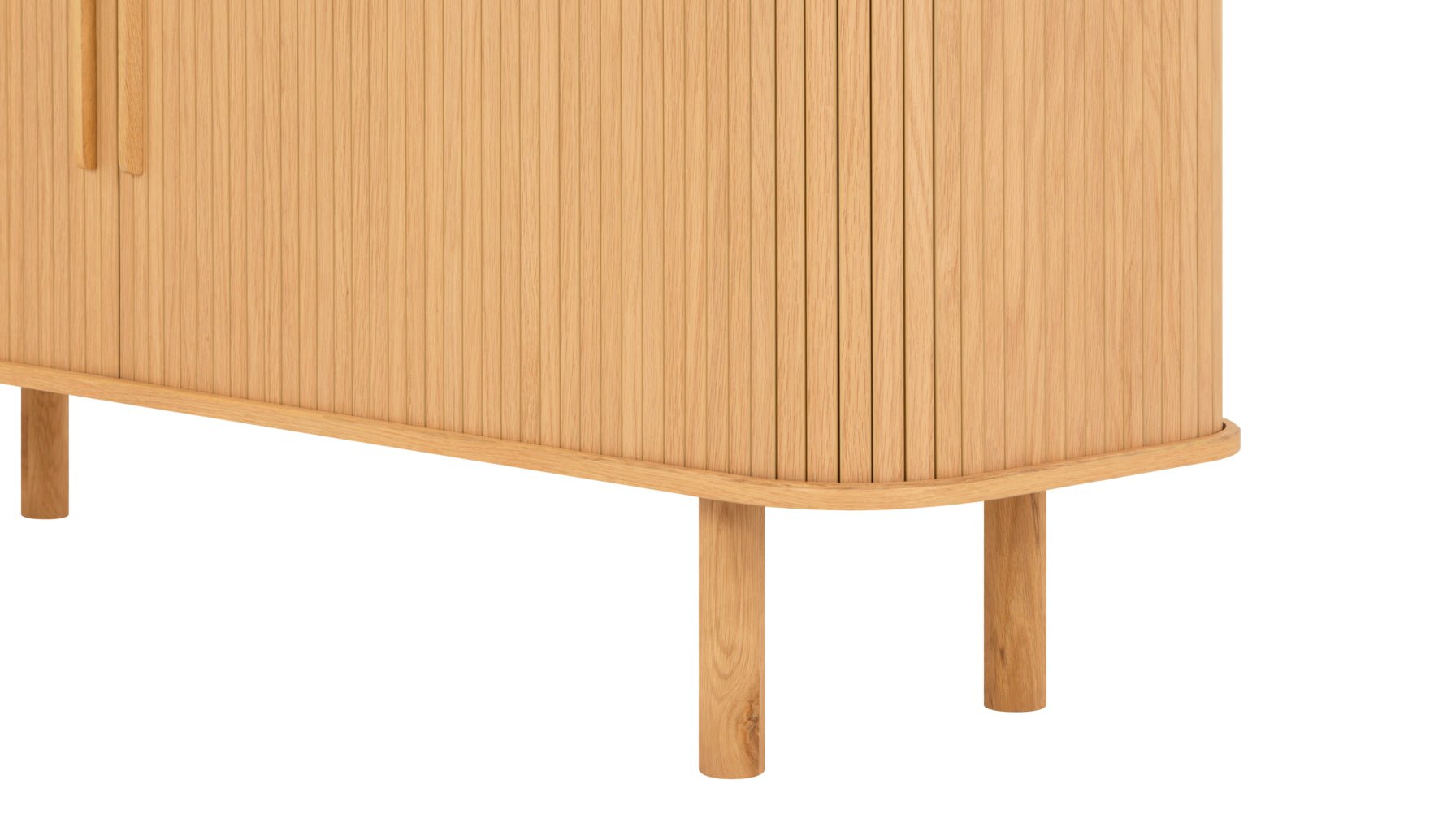 Easy Edge Sideboard All Wood, Regular, White Oak - Sundays Company