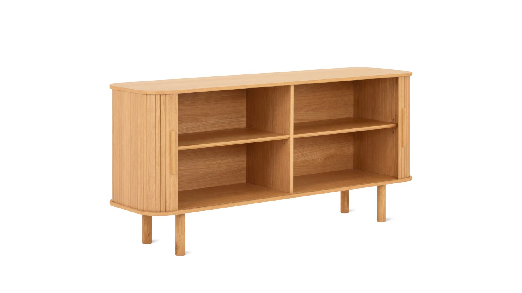 Easy Edge Sideboard All Wood, Regular, White Oak