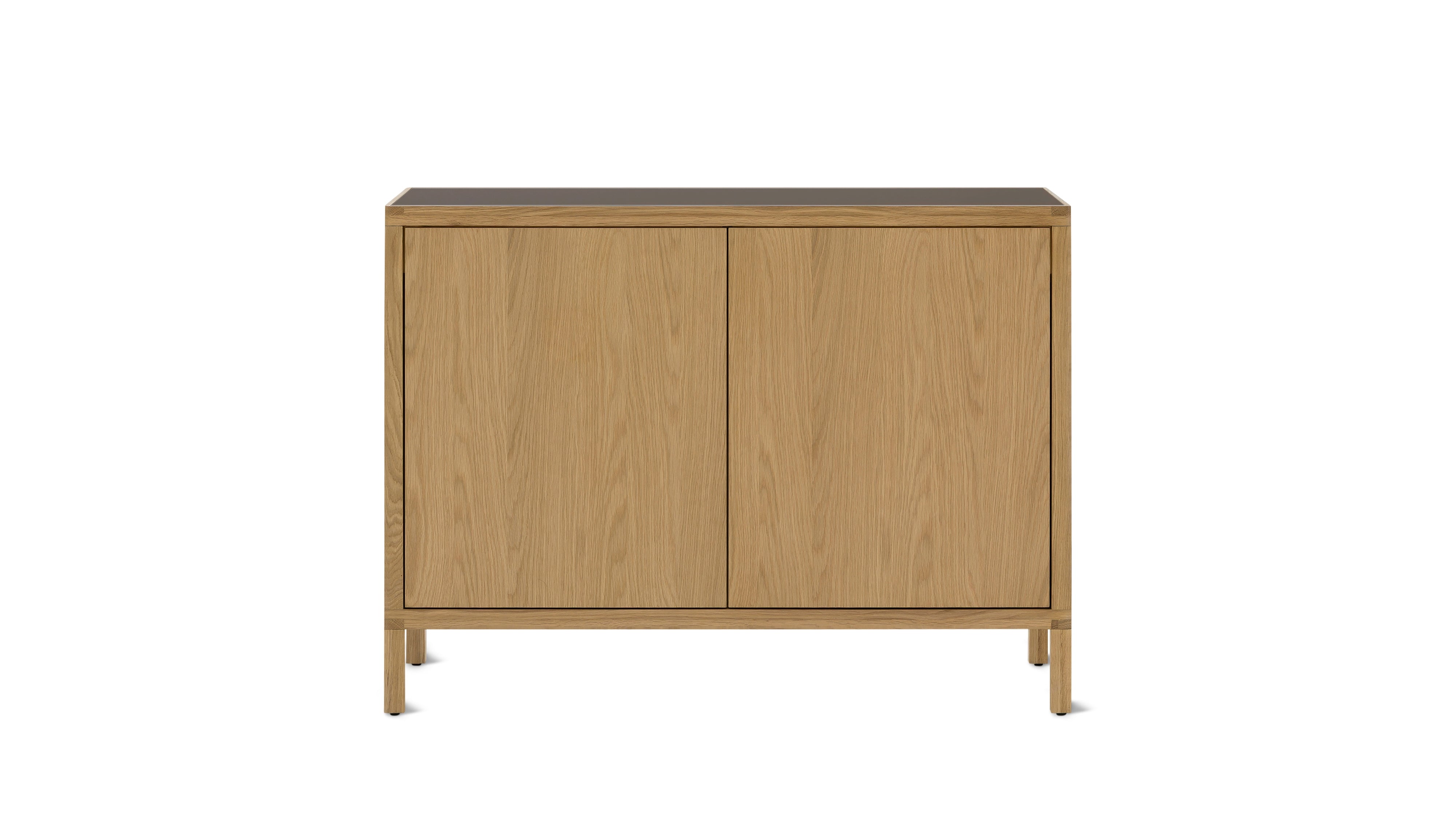 Glimpse Cabinet, White Oak