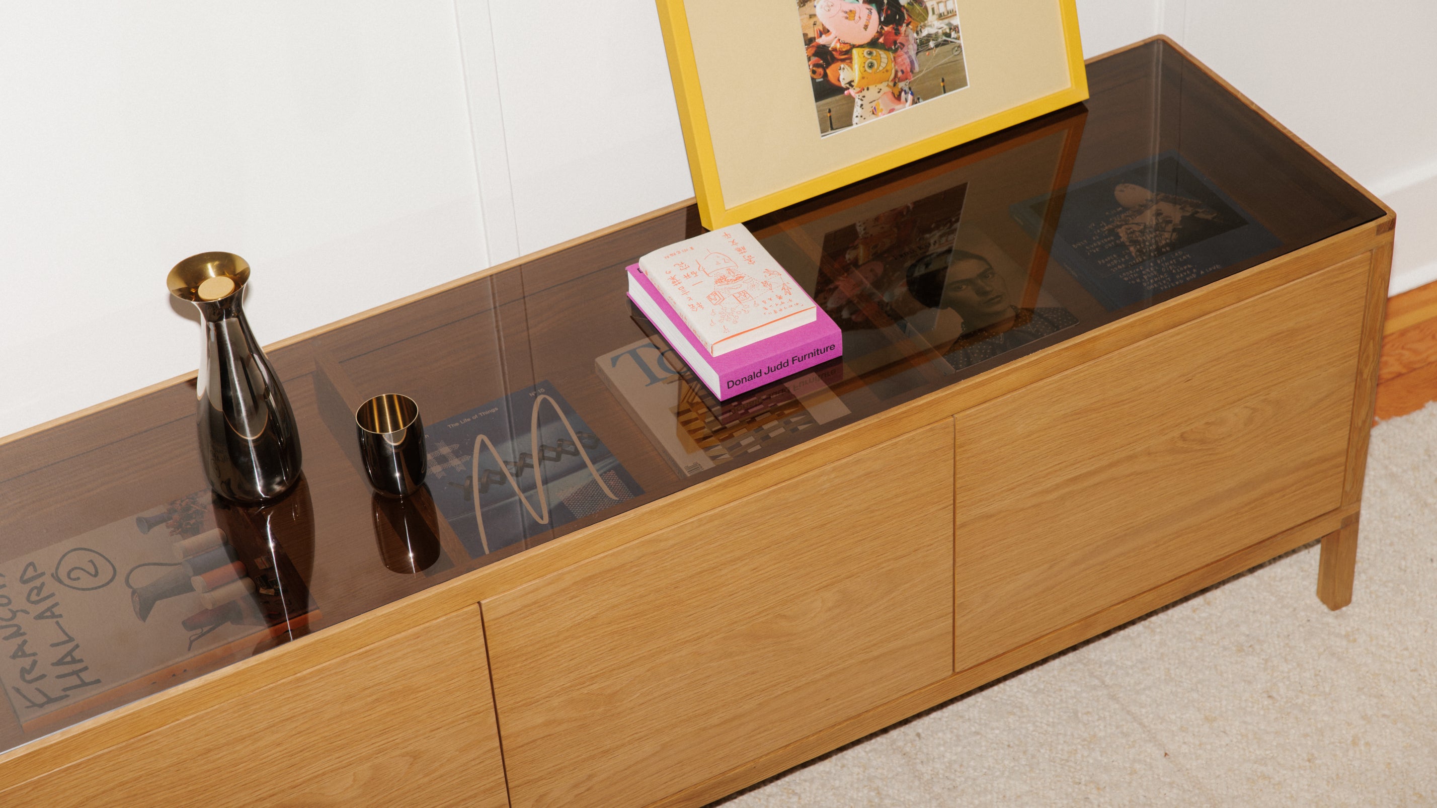 Glimpse Sideboard, White Oak