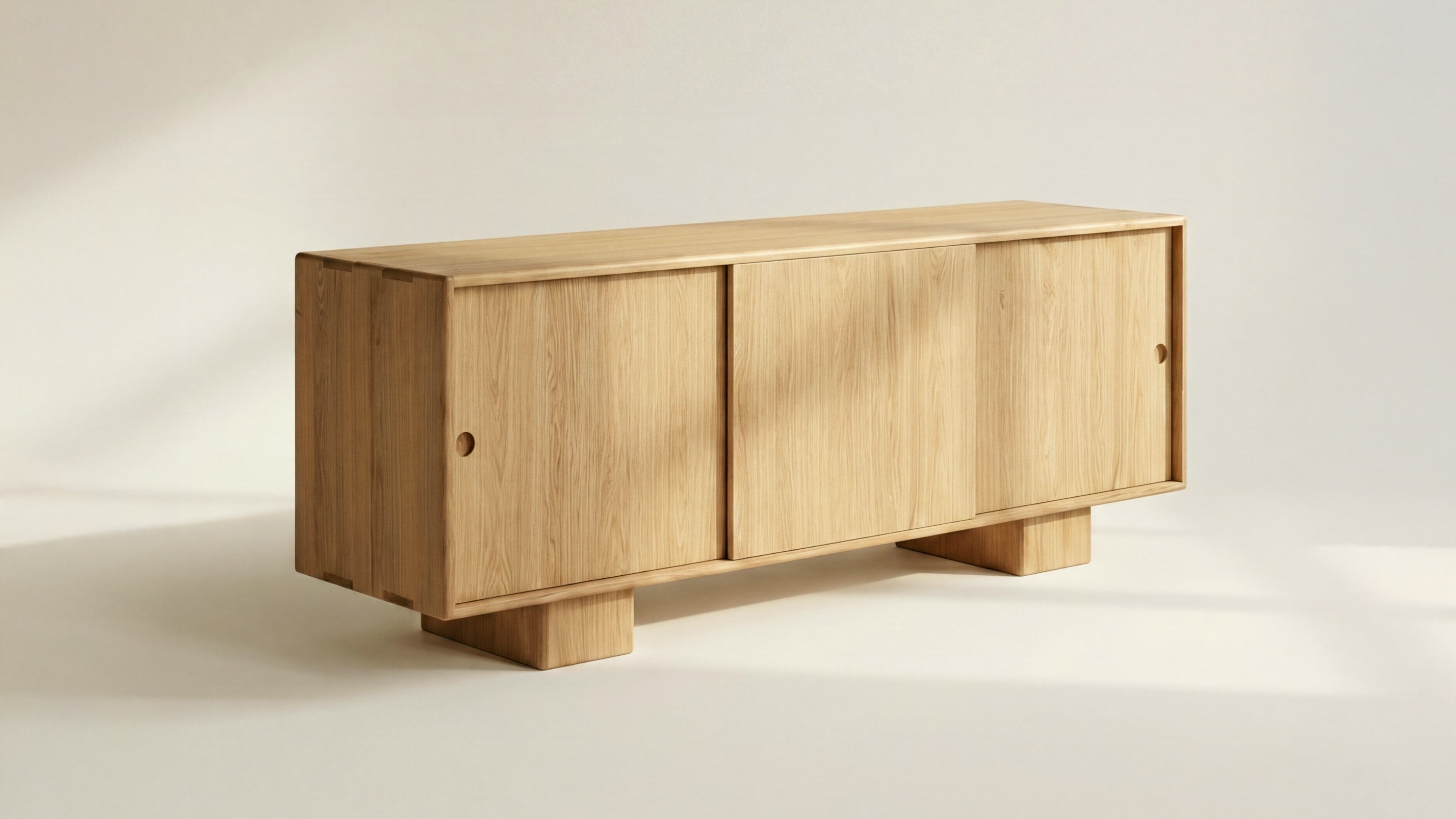 Square Up Sideboard, Oak