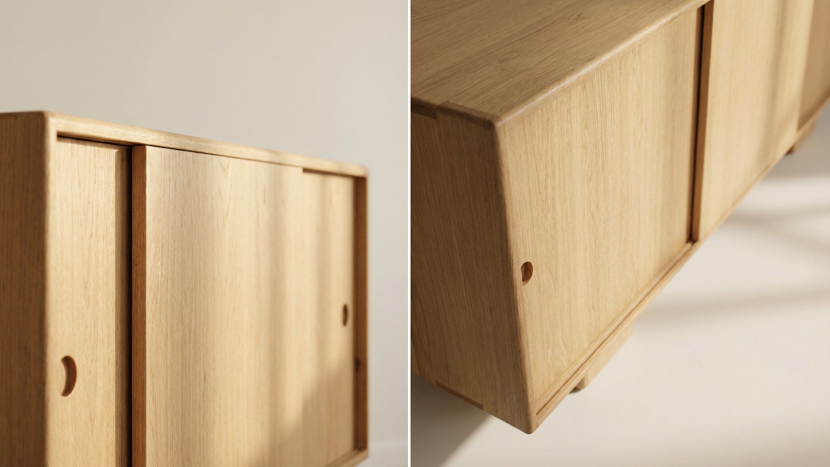 Square Up Sideboard, Oak