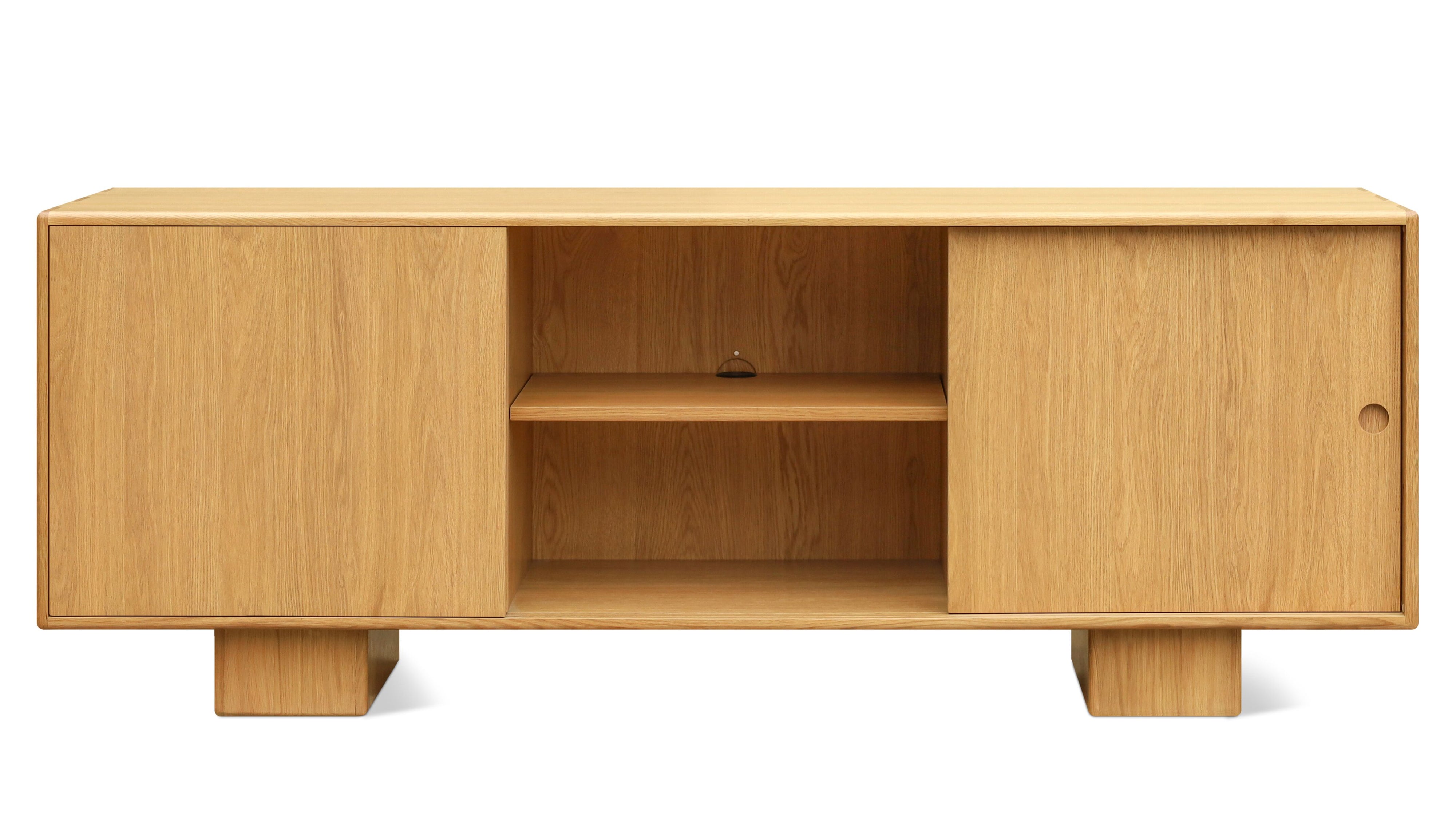 Square Up Sideboard, Oak