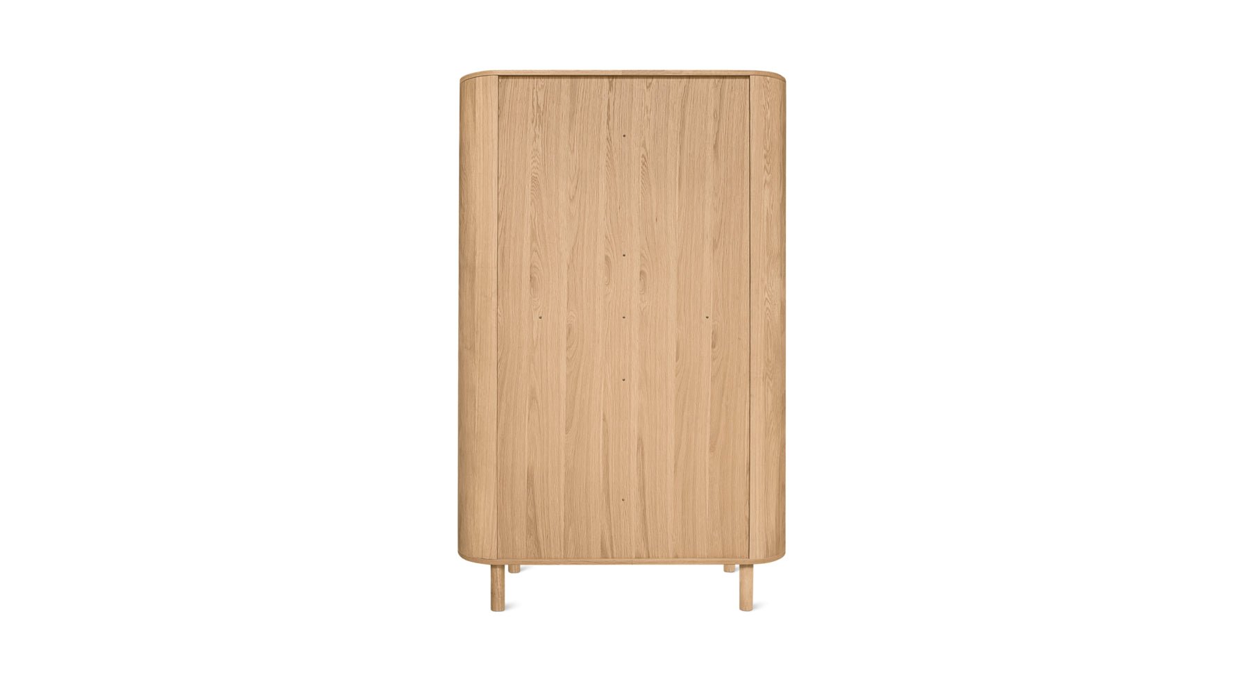 Showcase Cabinet, White Oak
