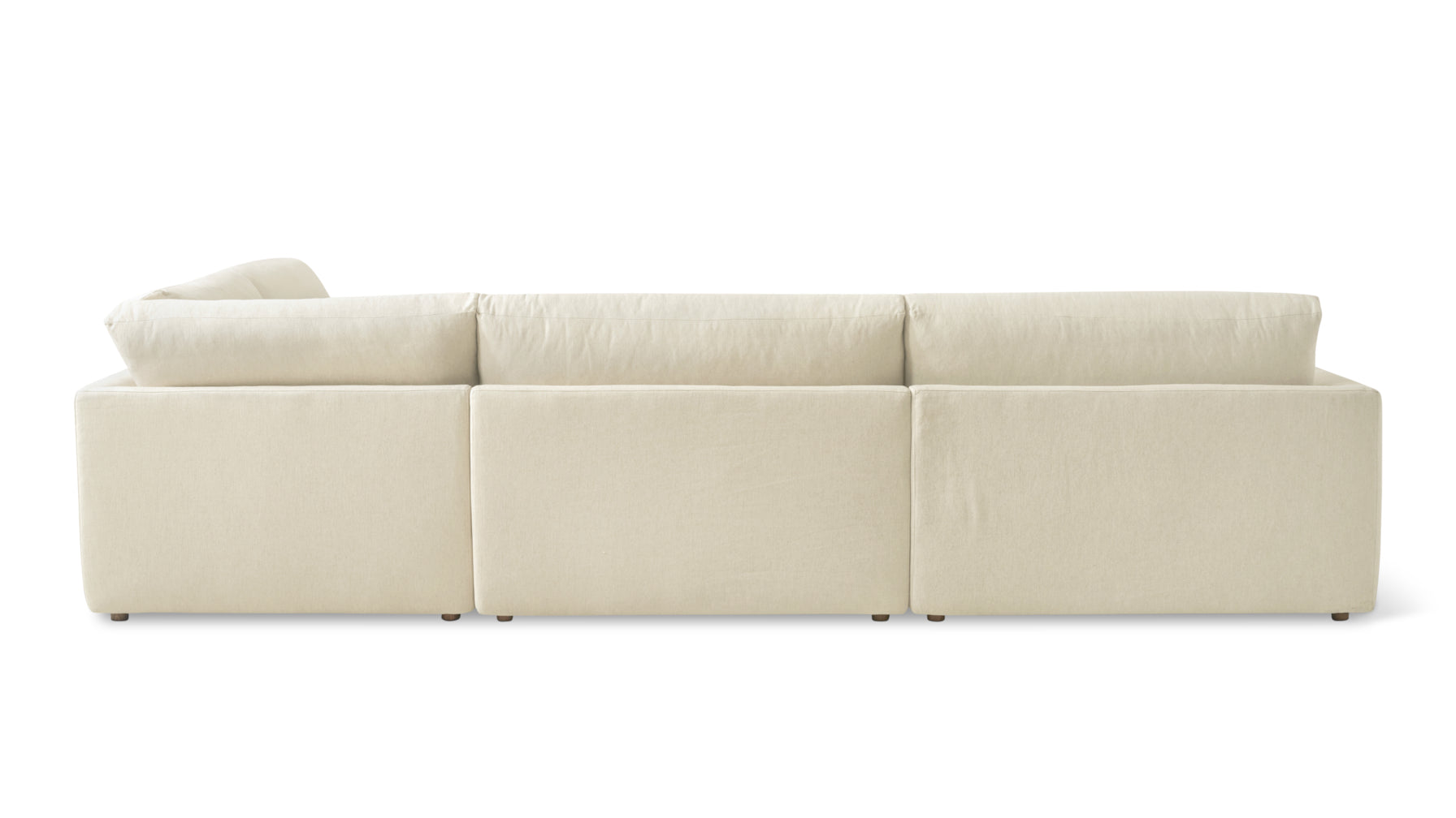 Wind Down 4-Piece Modular Sectional, Right, Beach - Image 4