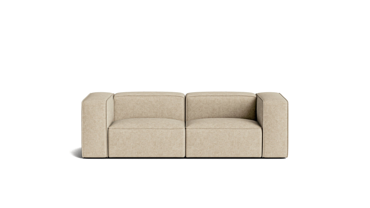 Common Ground 2-Piece Modular Sofa, Wheat