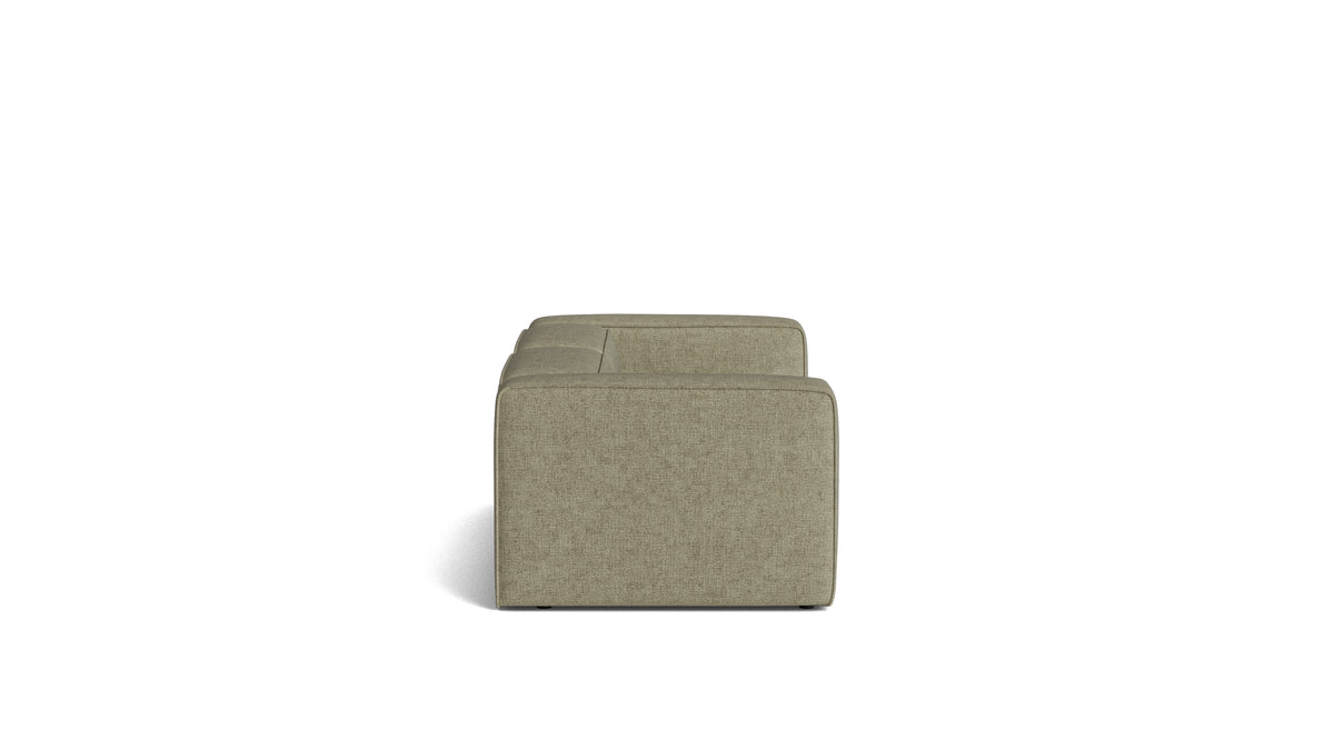 Common Ground 2-Piece Modular Sofa, Olive