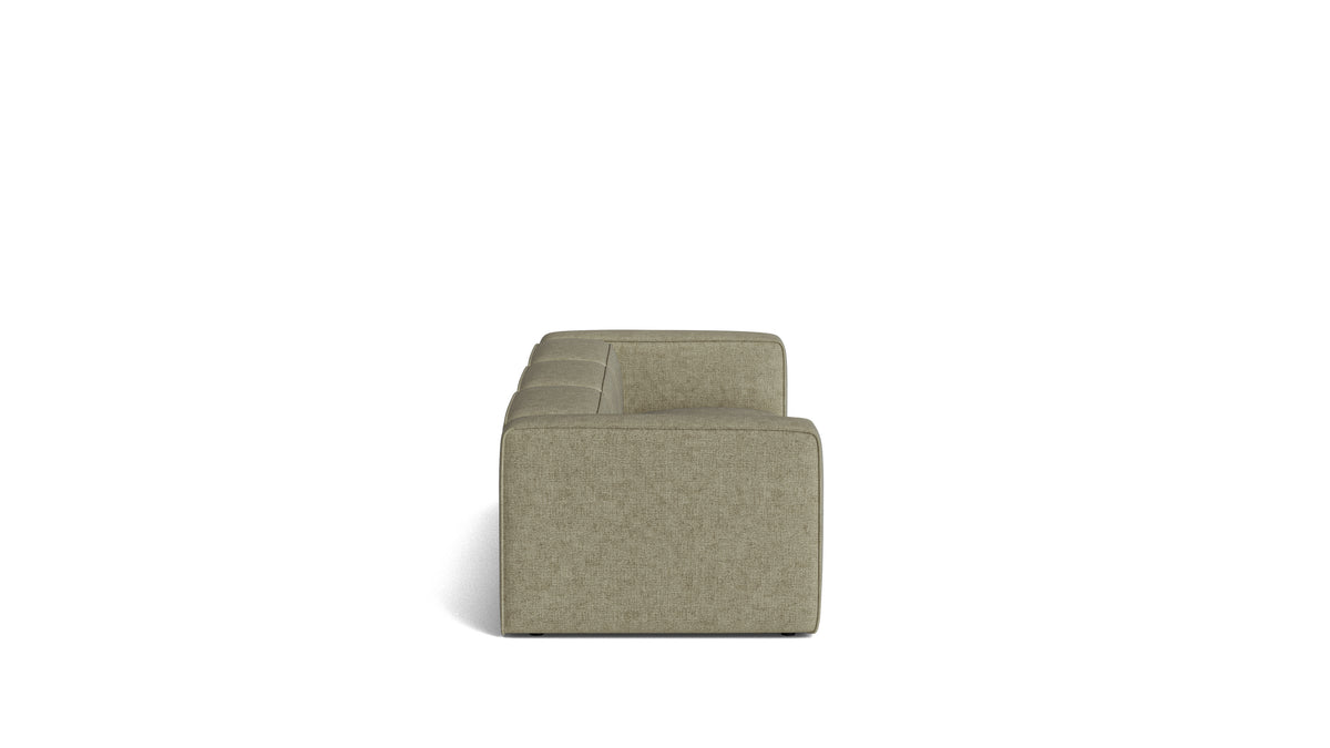 Common Ground 3-Piece Modular Sofa, Olive