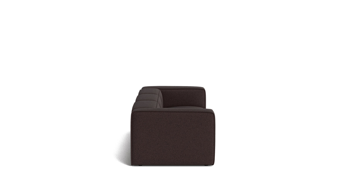 Common Ground 3-Piece Modular Sofa, Brownie