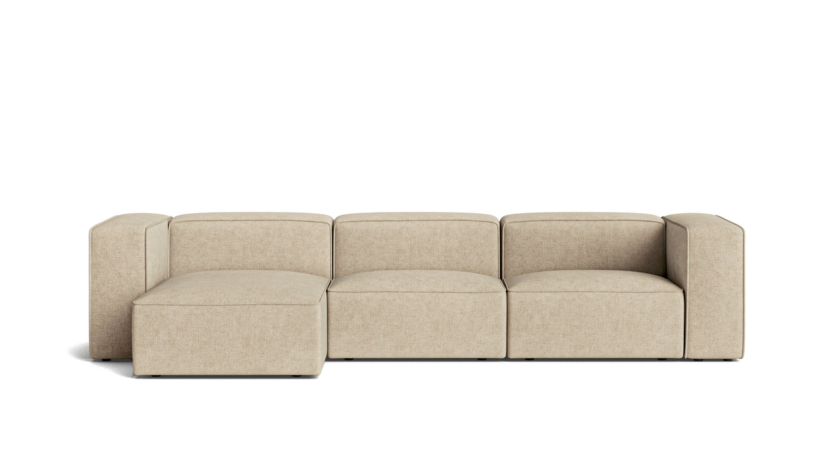 Common Ground 3-Piece Modular Sectional, Left, Wheat