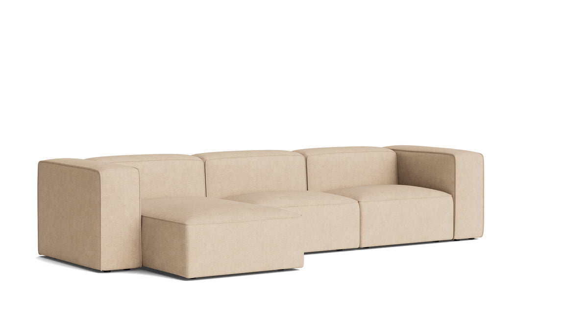 Common Ground 3-Piece Modular Sectional, Left, Wheat