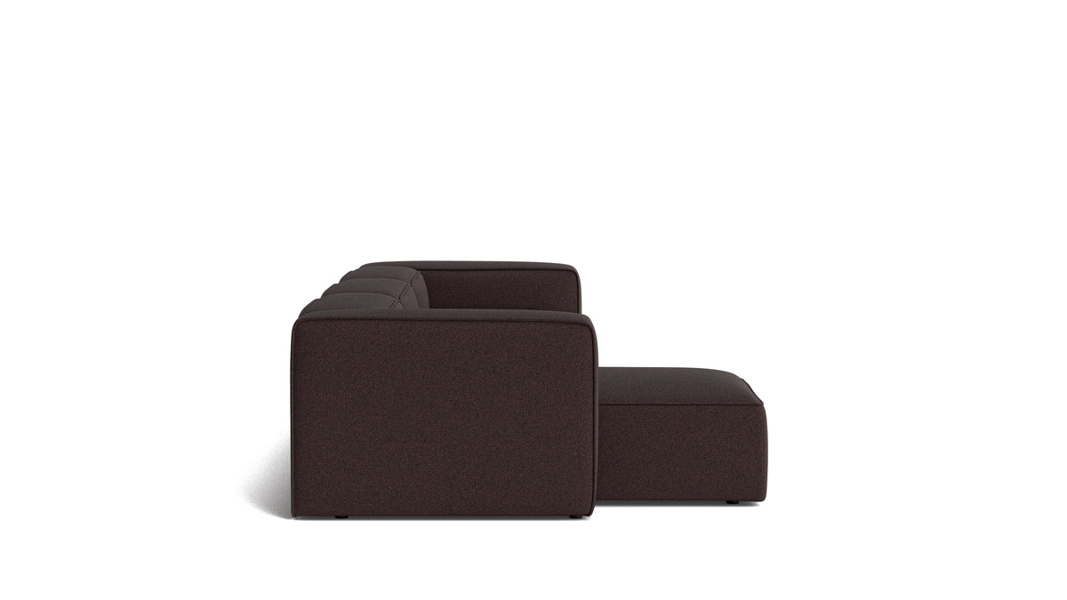 Common Ground 3-Piece Modular Sectional, Left, Brownie