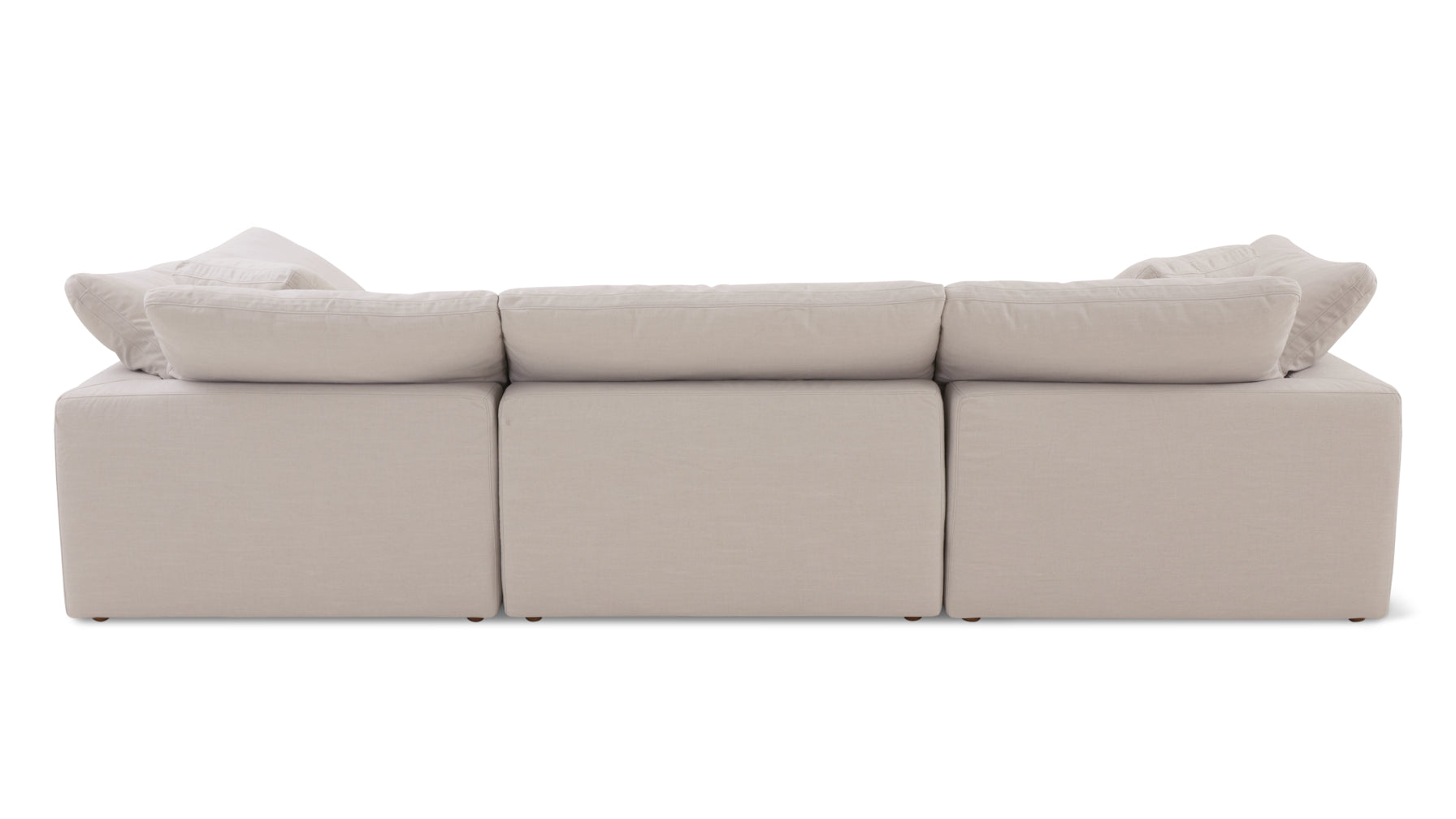 Movie Night™ 3-Piece Modular Sofa, Large, Clay - Image 9
