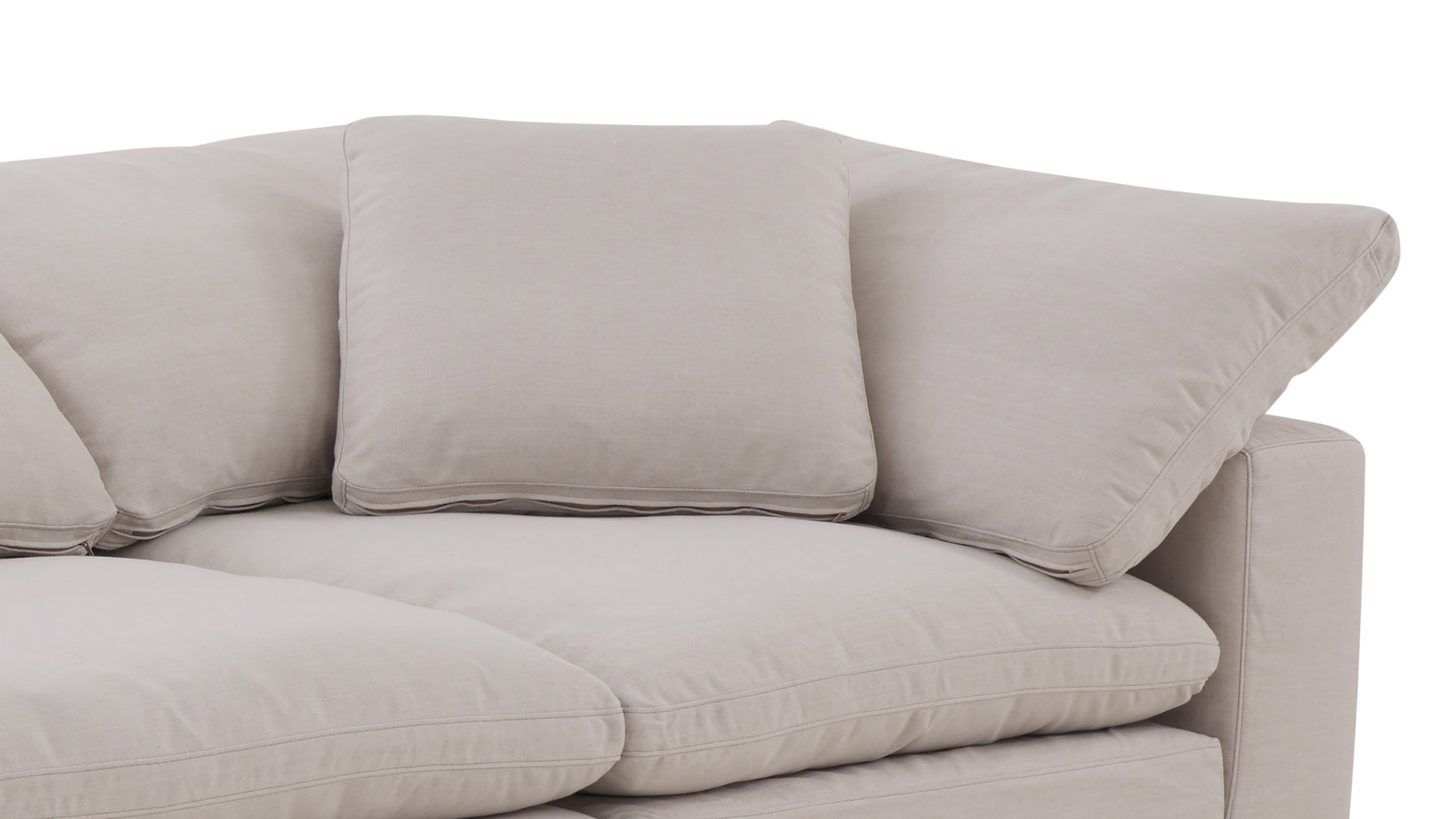 Movie Night™ 3-Piece Modular Sofa, Standard, Clay - Image 10