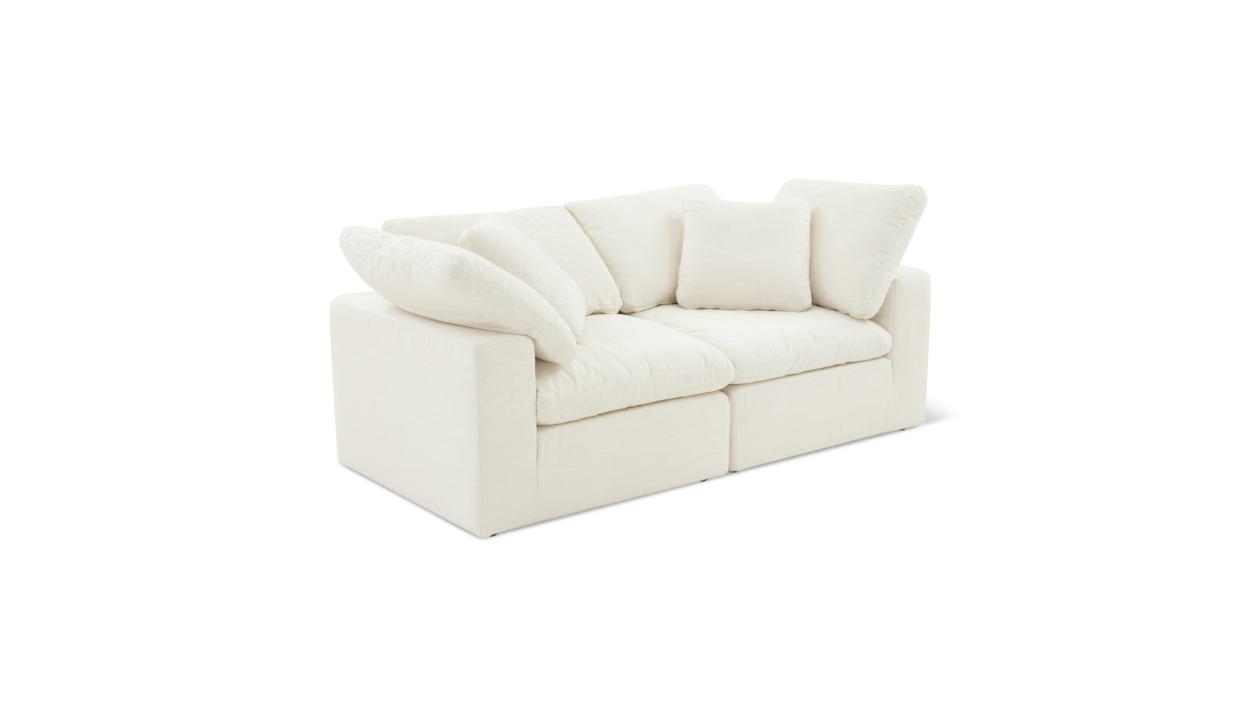 Movie Night™ 2-Piece Modular Sofa, Standard, Cream Linen - Image 4