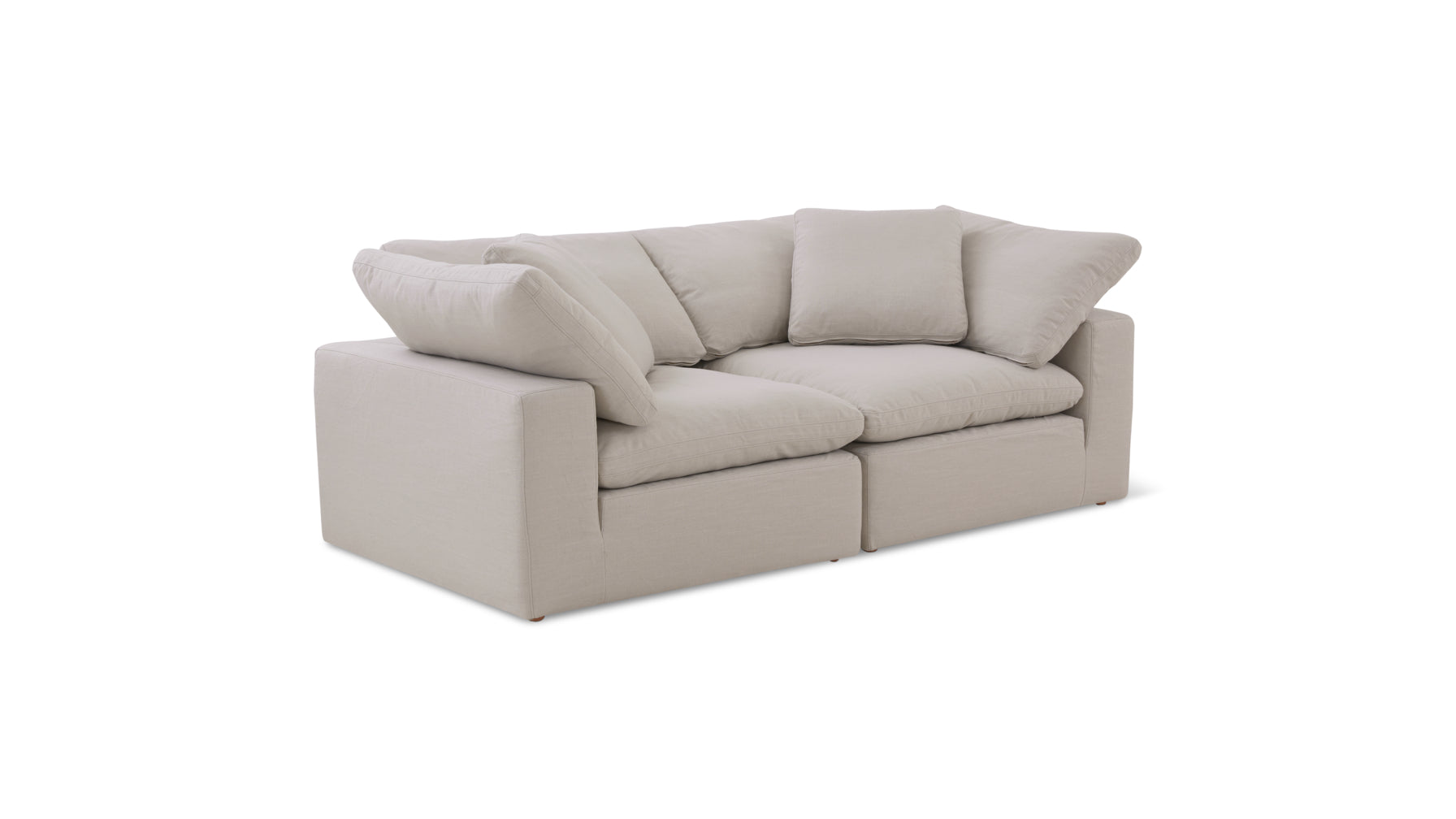 Movie Night™ 2-Piece Modular Sofa, Large, Clay - Image 6