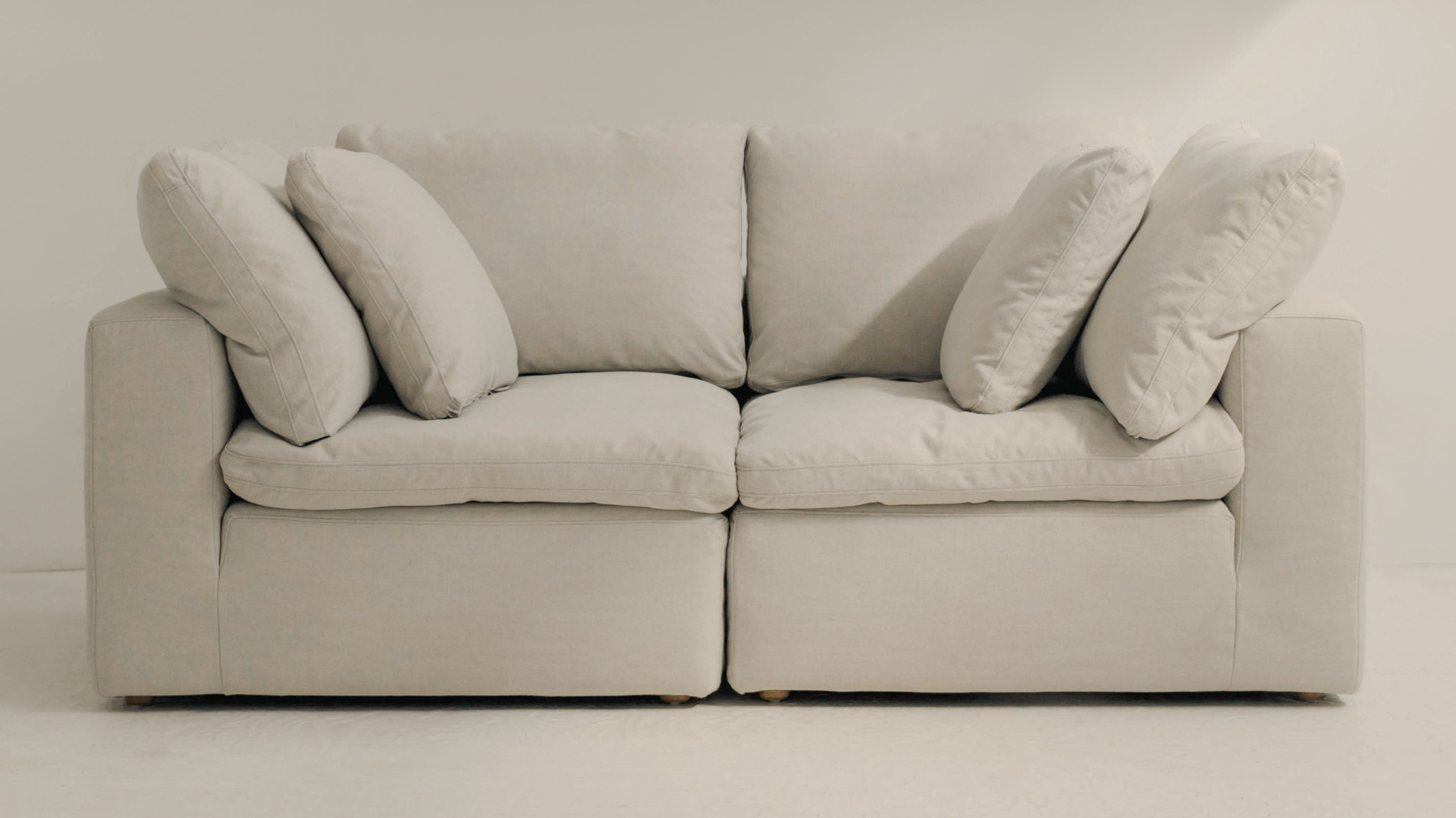 Movie Night™ 2-Piece Modular Sofa, Large, Clay - Image 3