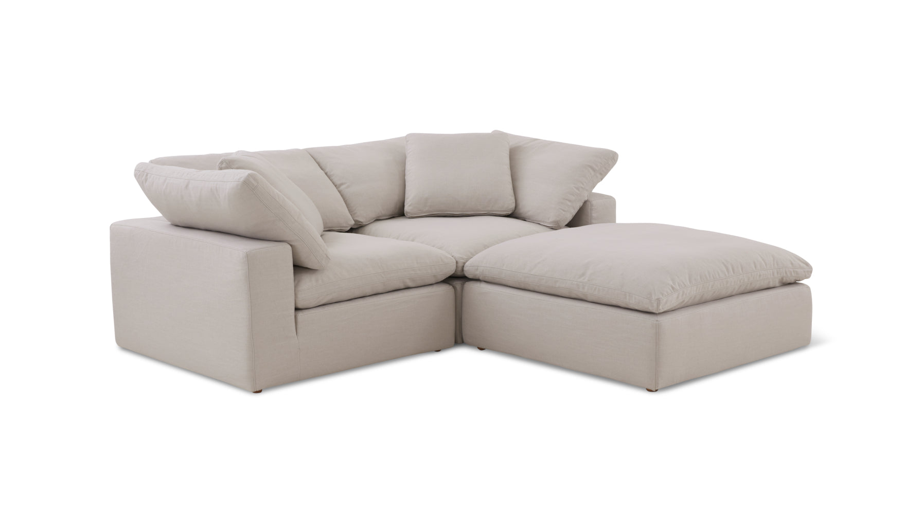 Movie Night™ 3-Piece Modular Sectional, Large, Clay - Image 7
