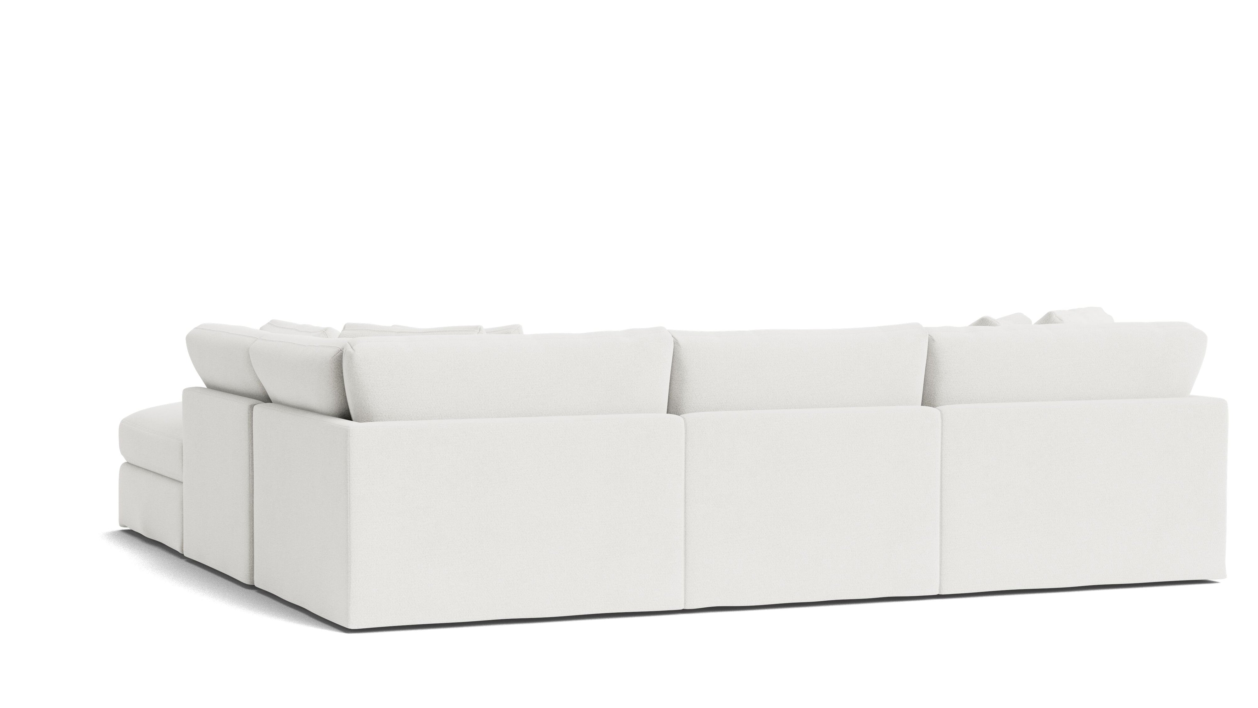 Get Together™ 5 - Piece Modular Sectional, Large, Sea Salt - Sundays CompanySEC-YJ-028-002