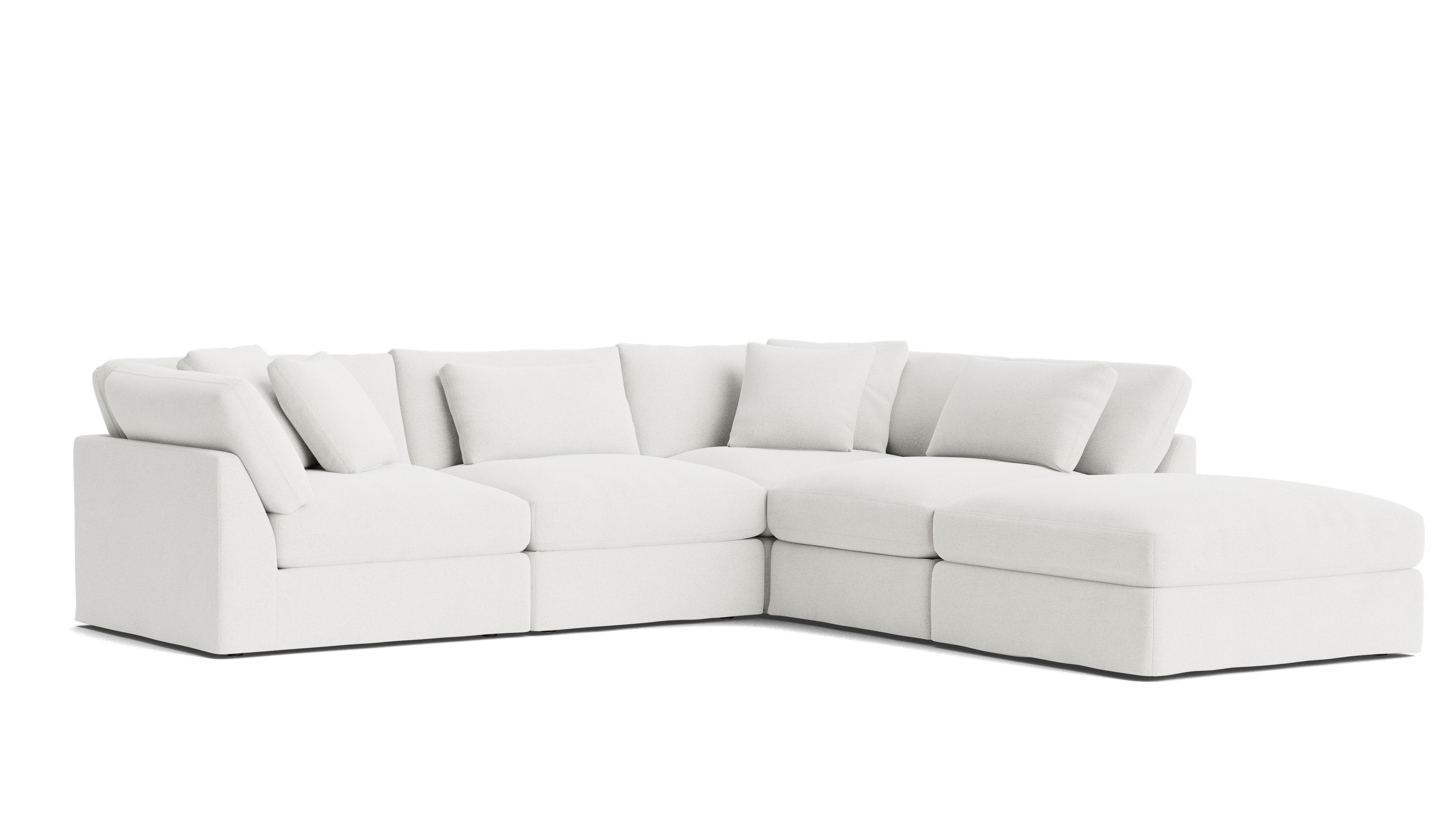 Get Together™ 5 - Piece Modular Sectional, Large, Sea Salt - Sundays CompanySEC-YJ-028-002