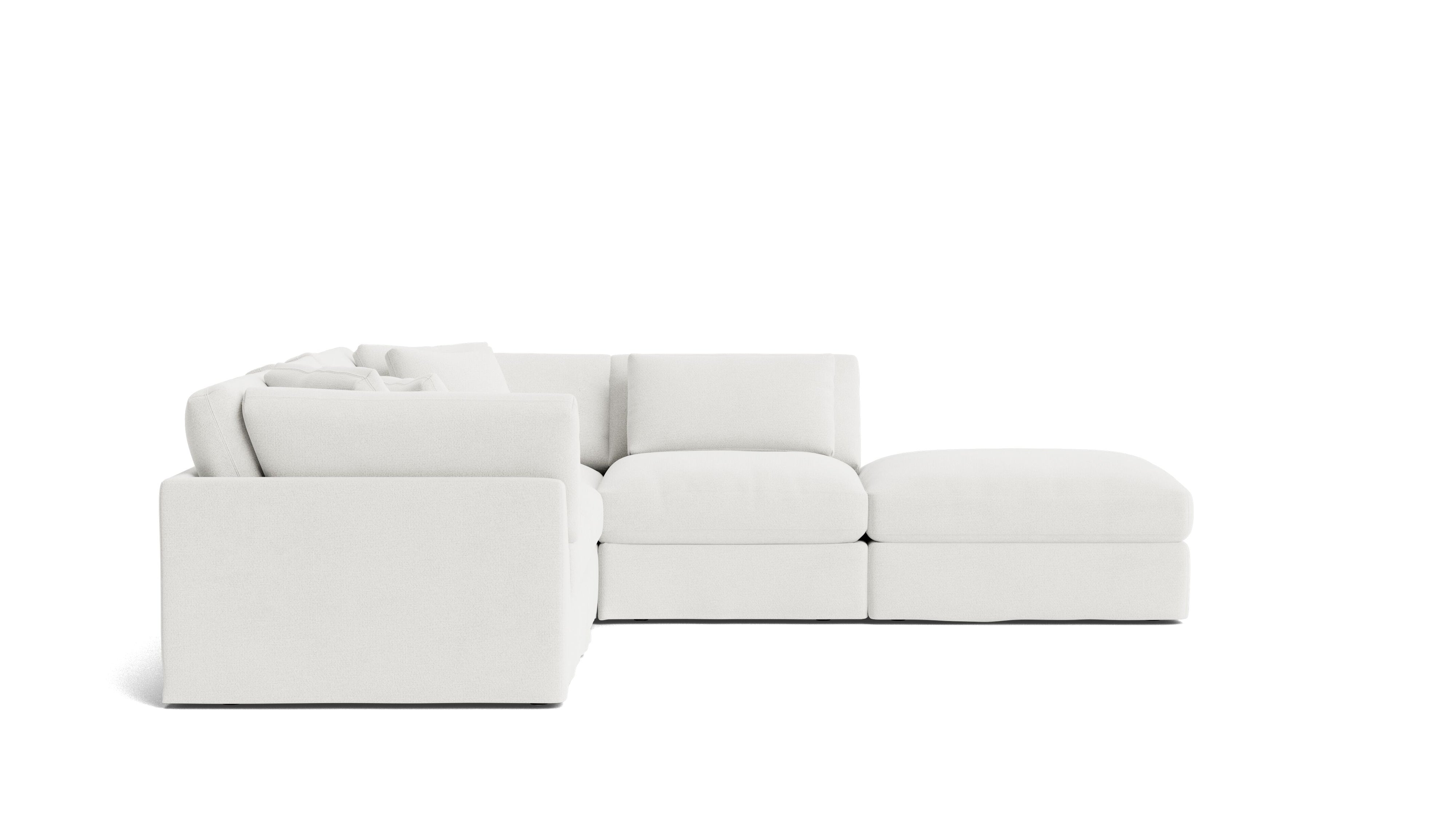 Get Together™ 5 - Piece Modular Sectional, Large, Sea Salt - Sundays CompanySEC-YJ-028-002