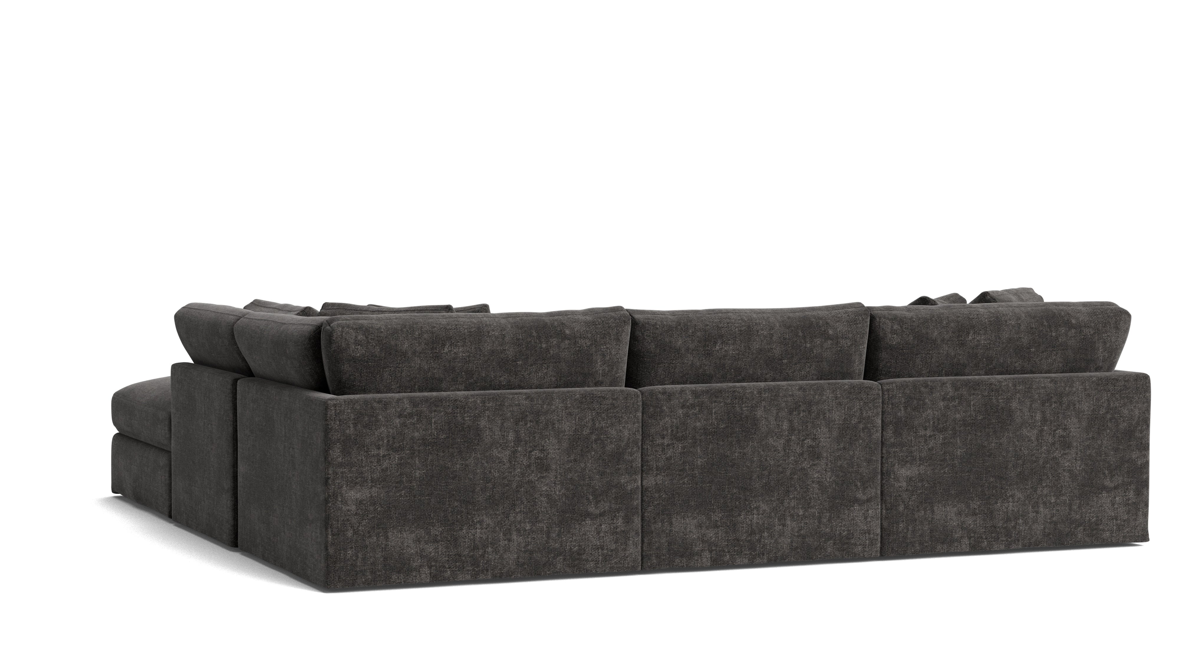 Get Together™ 5 - Piece Modular Sectional, Large, Truffle - Sundays CompanySEC-YJ-028-003