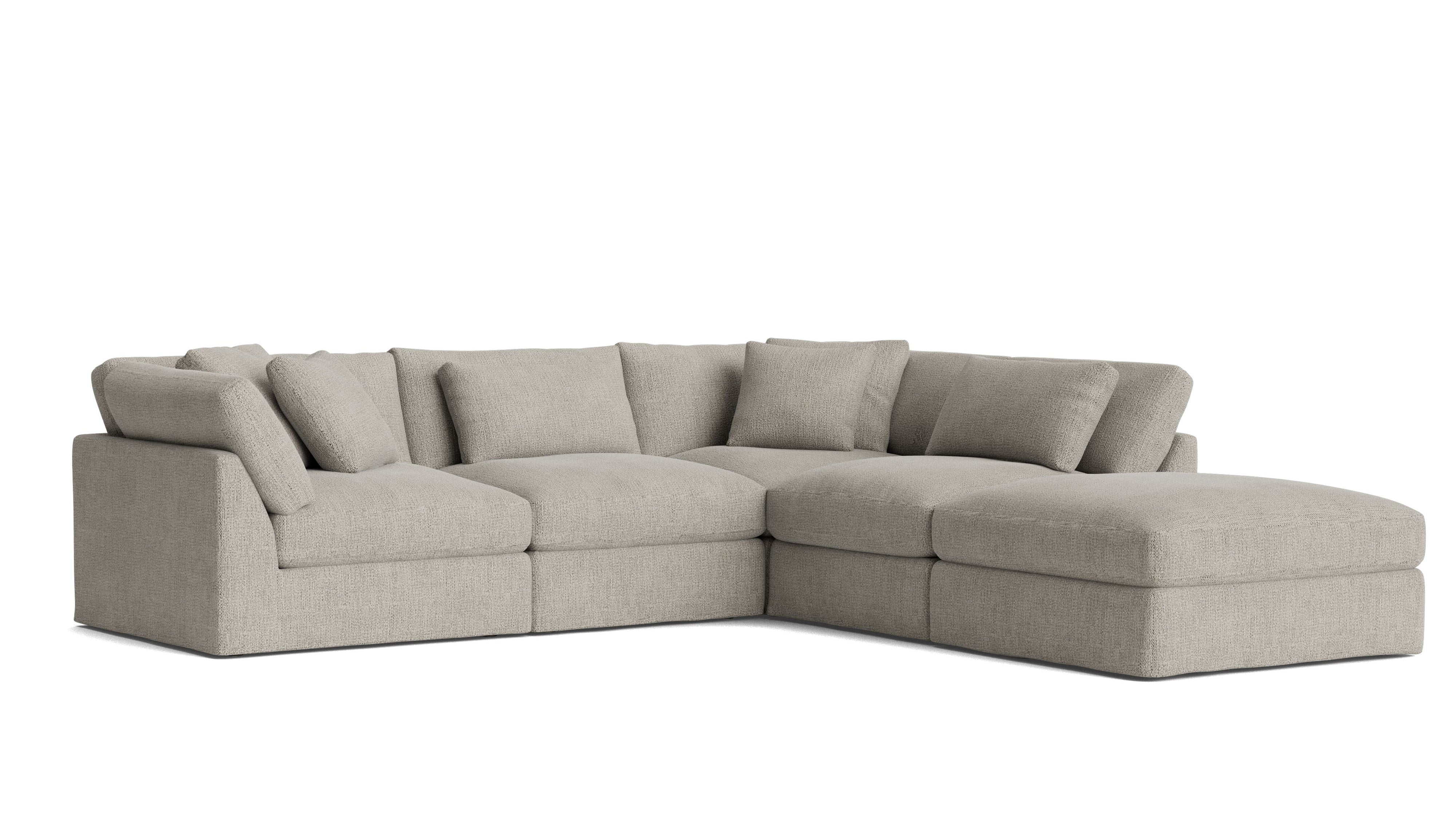 Get Together™ 5-Piece Modular Sectional, Large, Oatmeal
