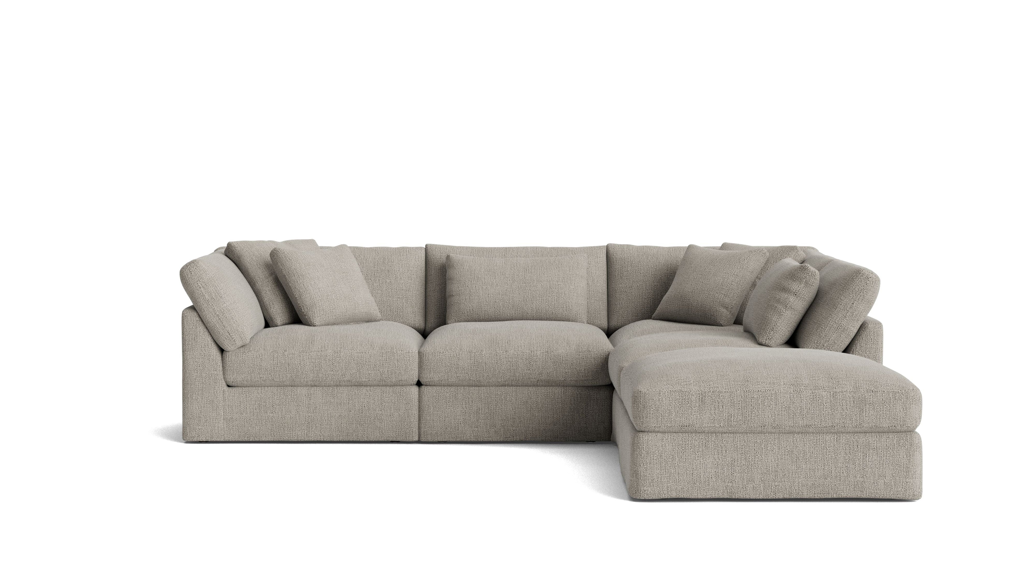 Get Together™ 5-Piece Modular Sectional, Large, Oatmeal