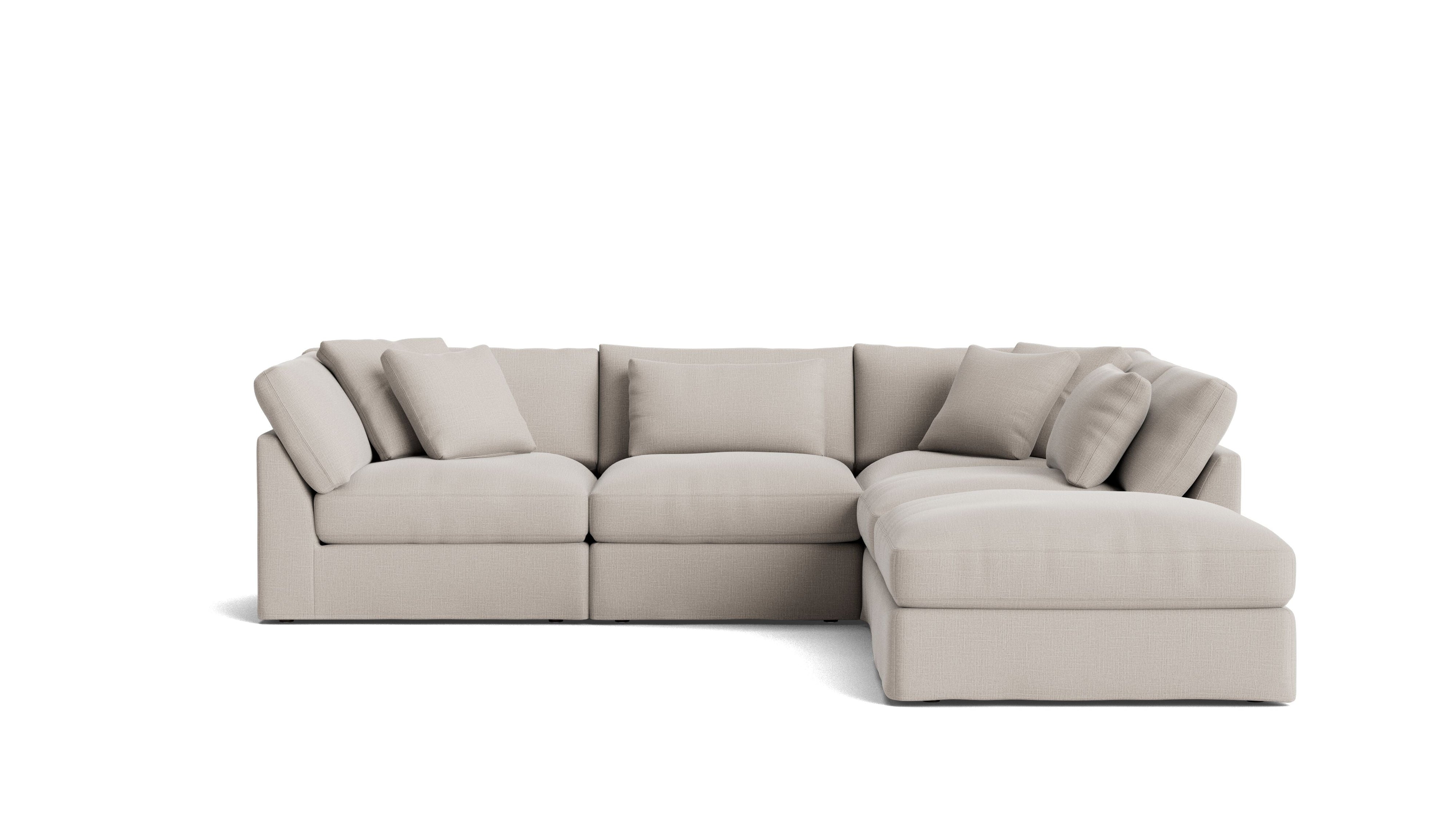 Get Together™ 5-Piece Modular Sectional, Large, Clay