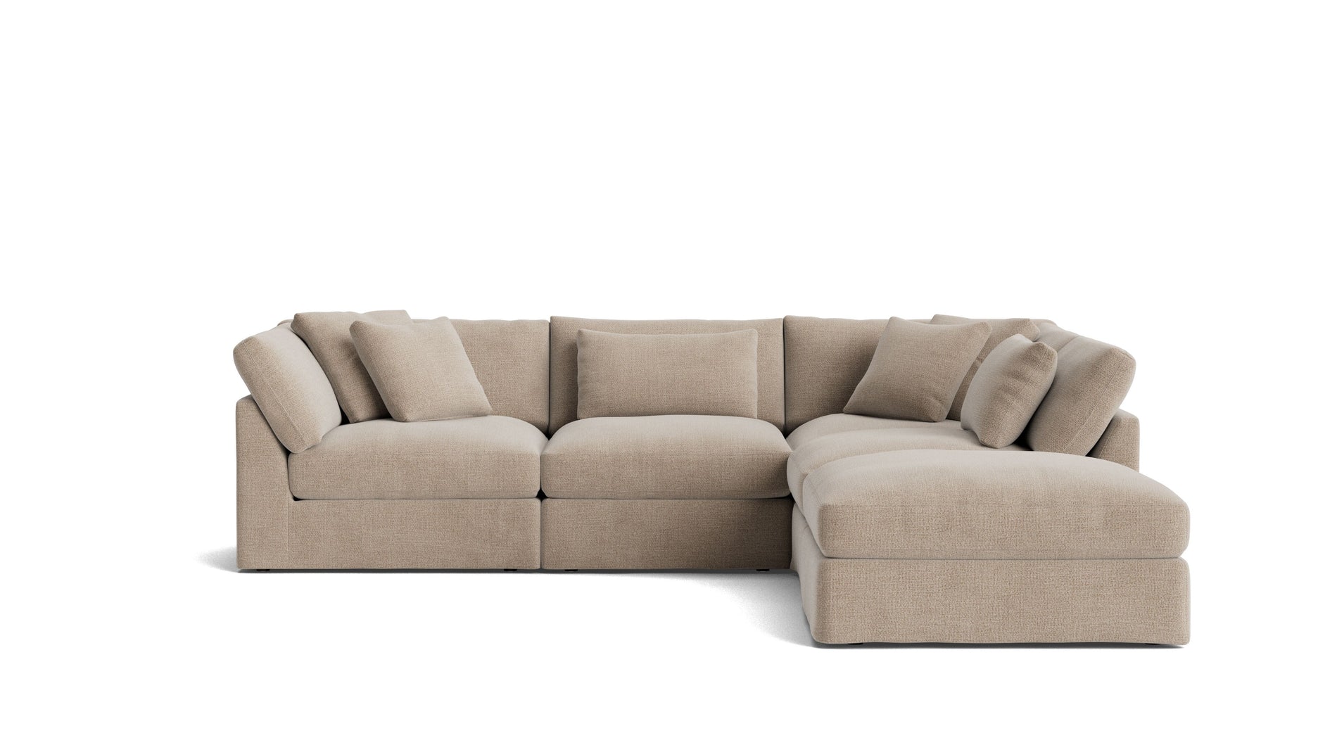 Get Together™ 5-Piece Modular Sectional, Large, Champagne_image