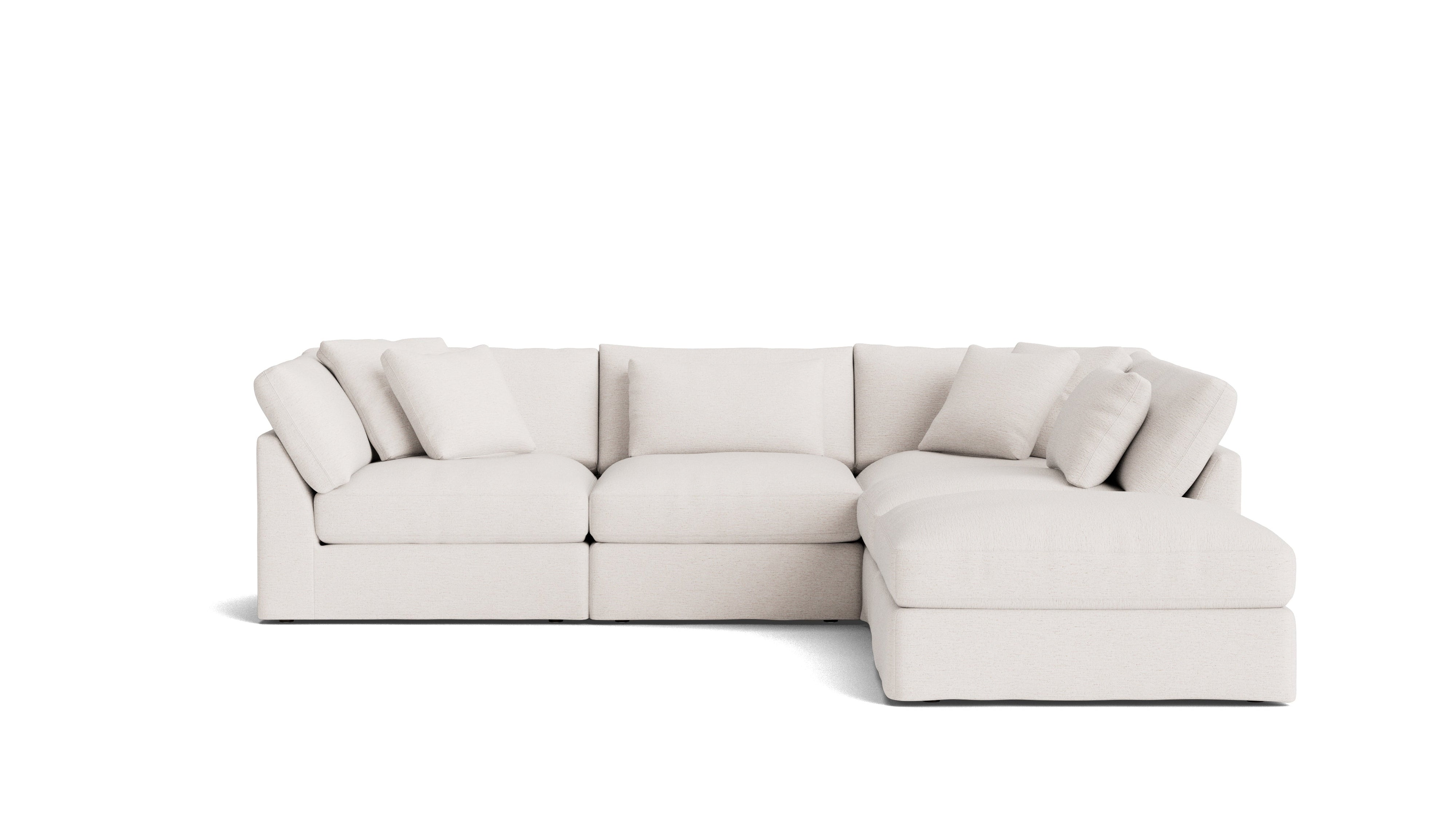Get Together™ 5-Piece Modular Sectional, Large, Nomad Snow