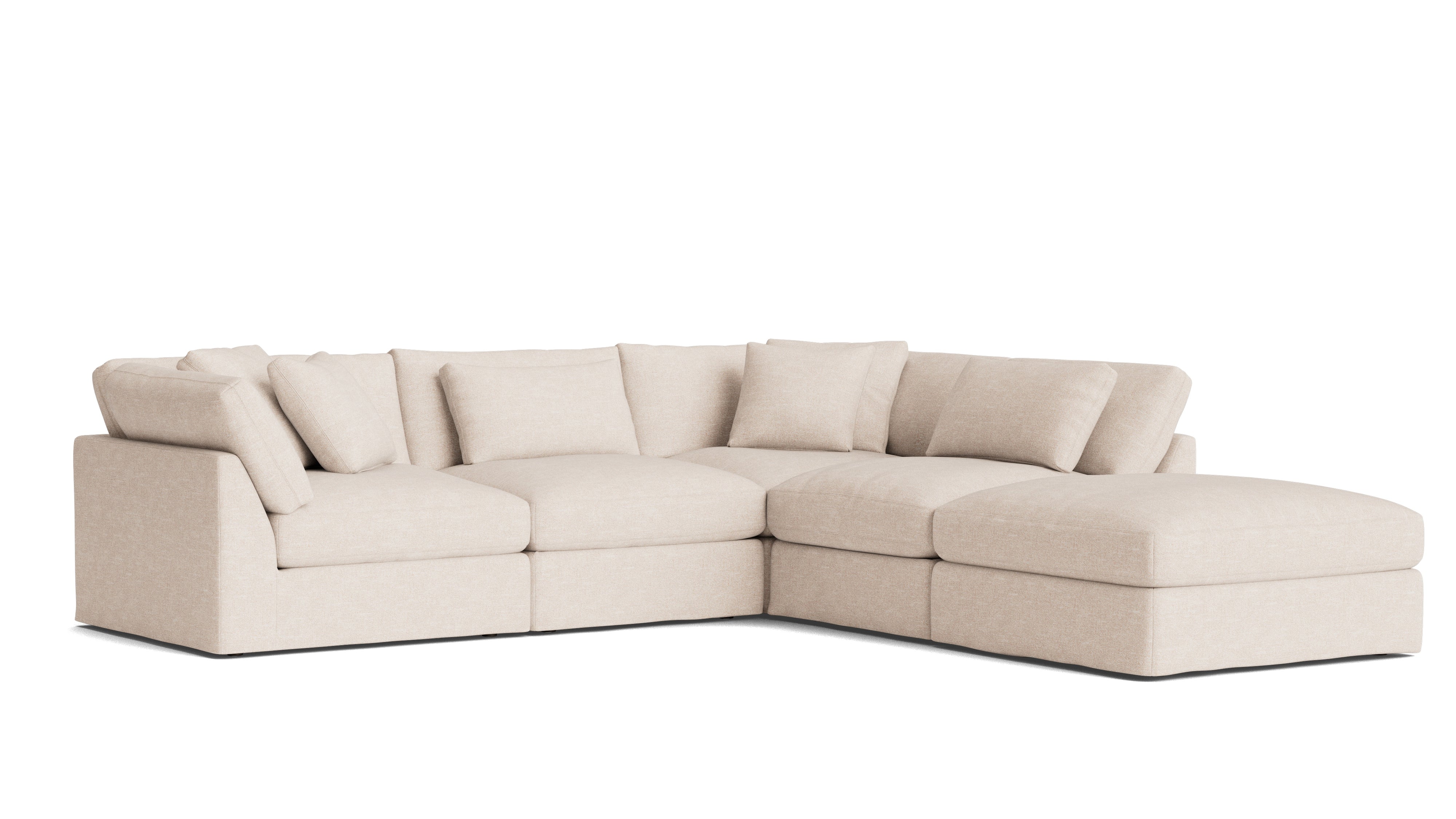 Get Together™ 5-Piece Modular Sectional, Large, Sunbeam