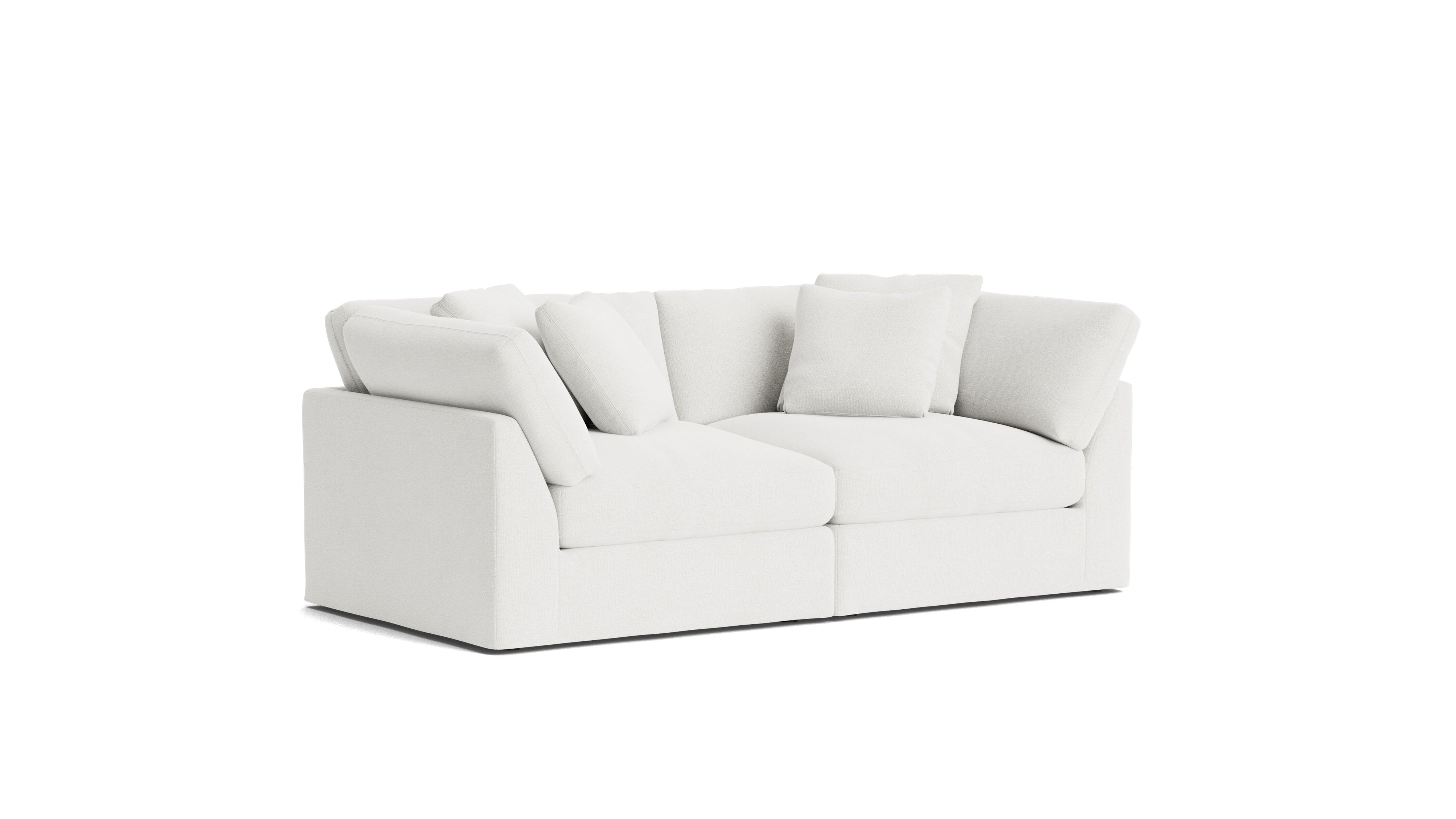 Get Together™ 2 - Piece Modular Sofa, Large, Sea Salt - Sundays CompanySEC-YJ-029-002