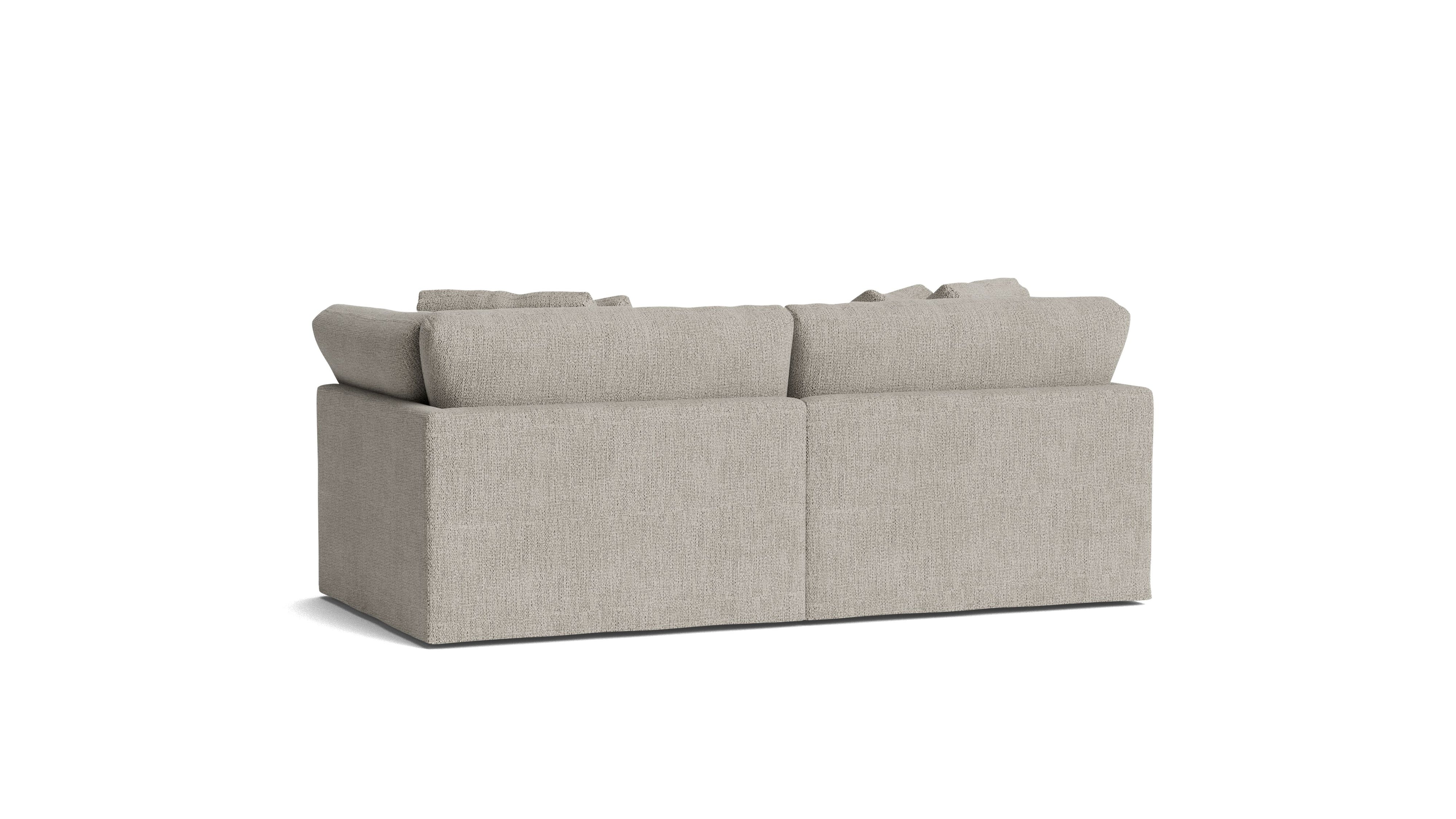 Get Together™ 2 - Piece Modular Sofa, Large, Oatmeal - Sundays CompanySEC-YJ-029-007