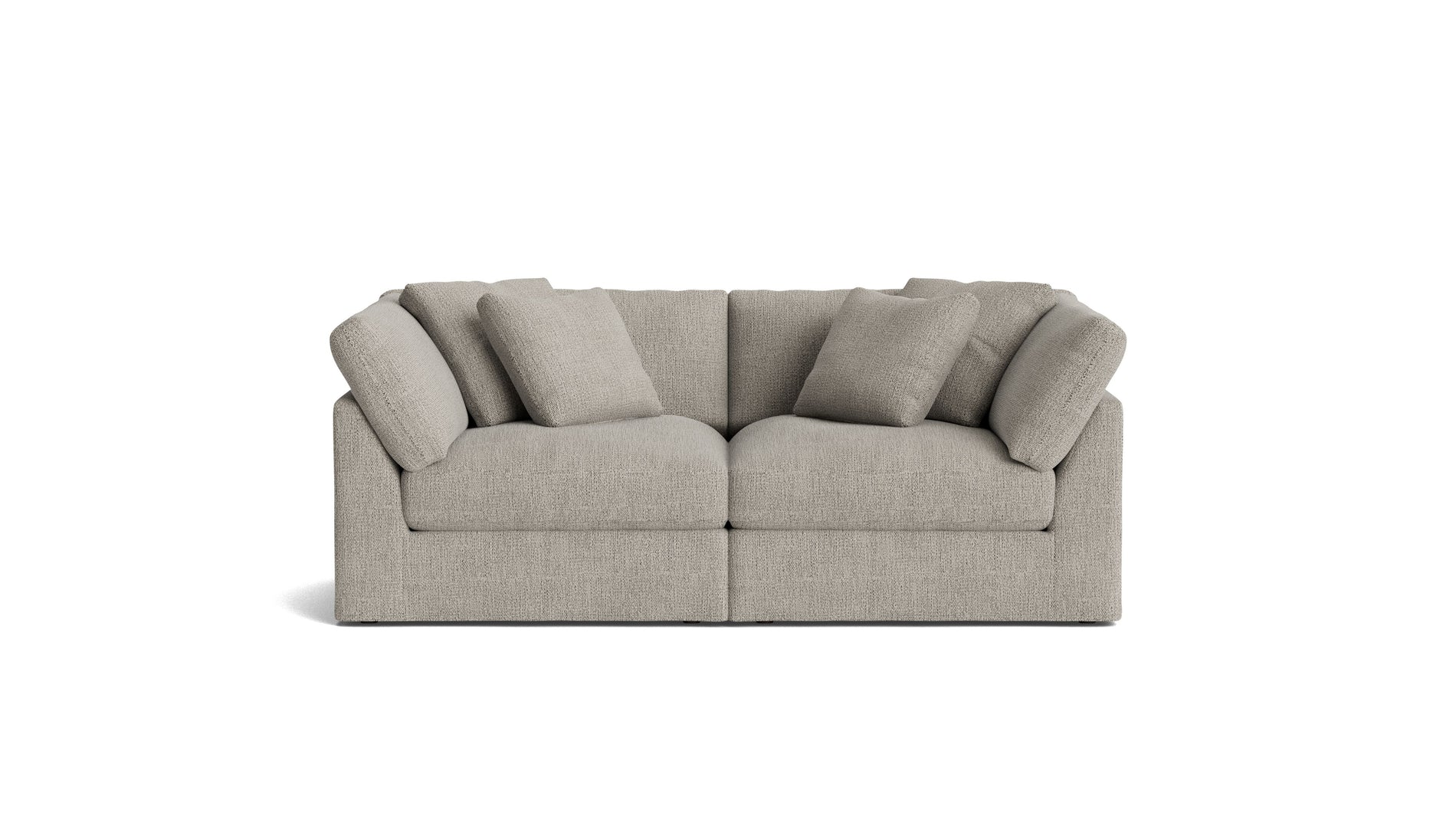 Get Together™ 2-Piece Modular Sofa, Large, Oatmeal_image