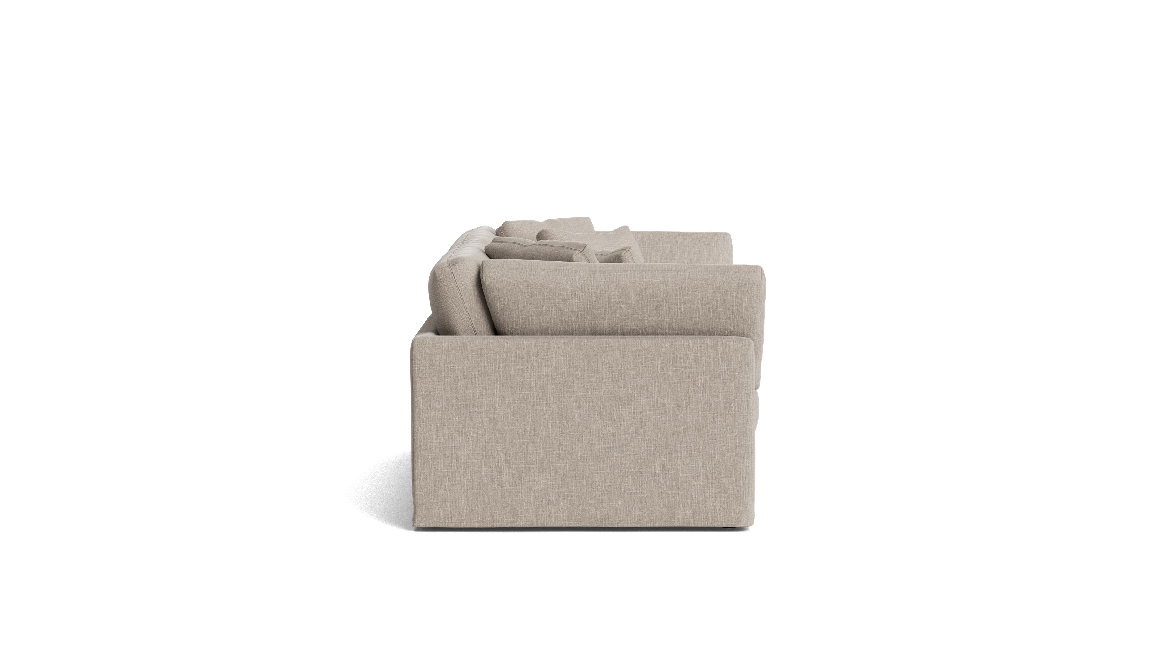 Get Together™ 2 - Piece Modular Sofa, Large, Light Pebble - Sundays CompanySEC-YJ-029-029