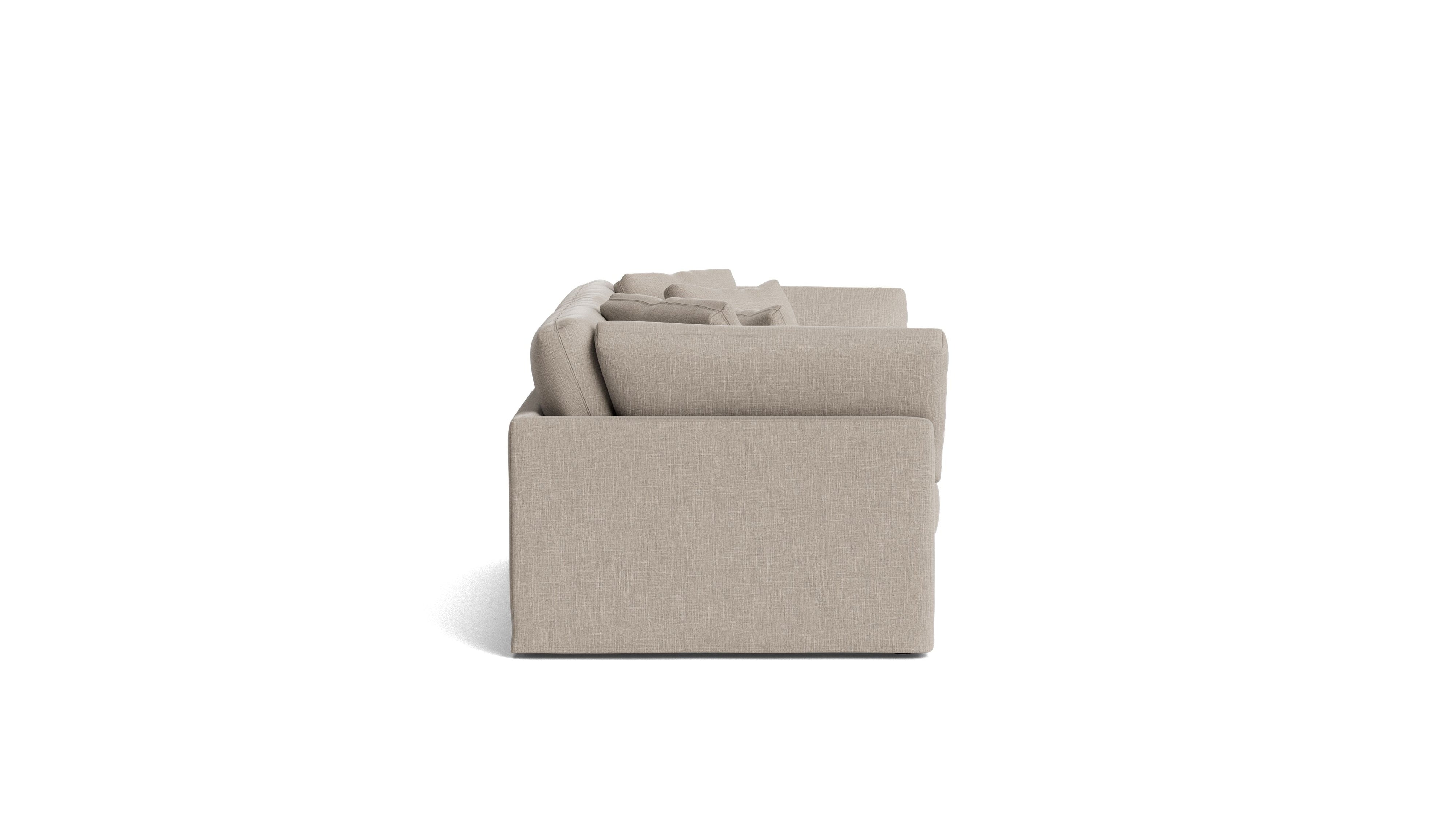 Get Together™ 2-Piece Modular Sofa, Large, Light Pebble