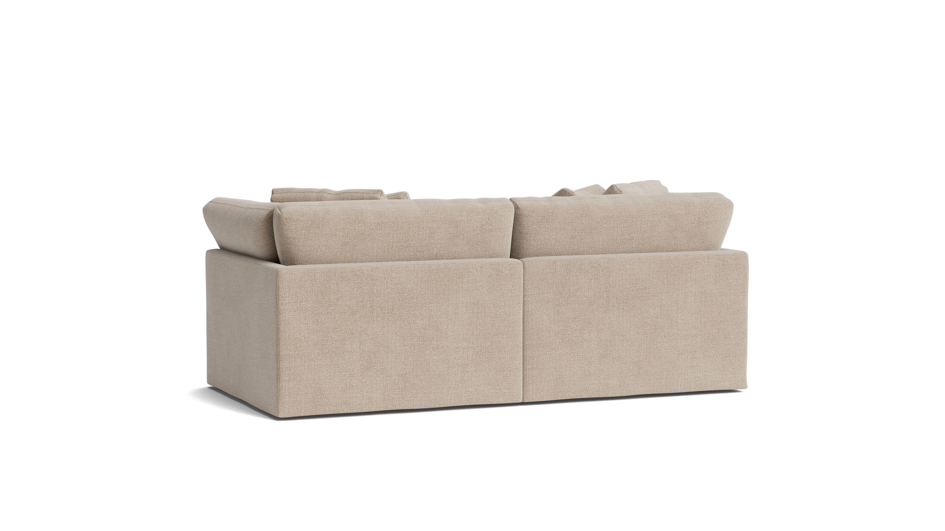 Get Together™ 2 - Piece Modular Sofa, Large, Champagne - Sundays CompanySEC-YJ-029-041