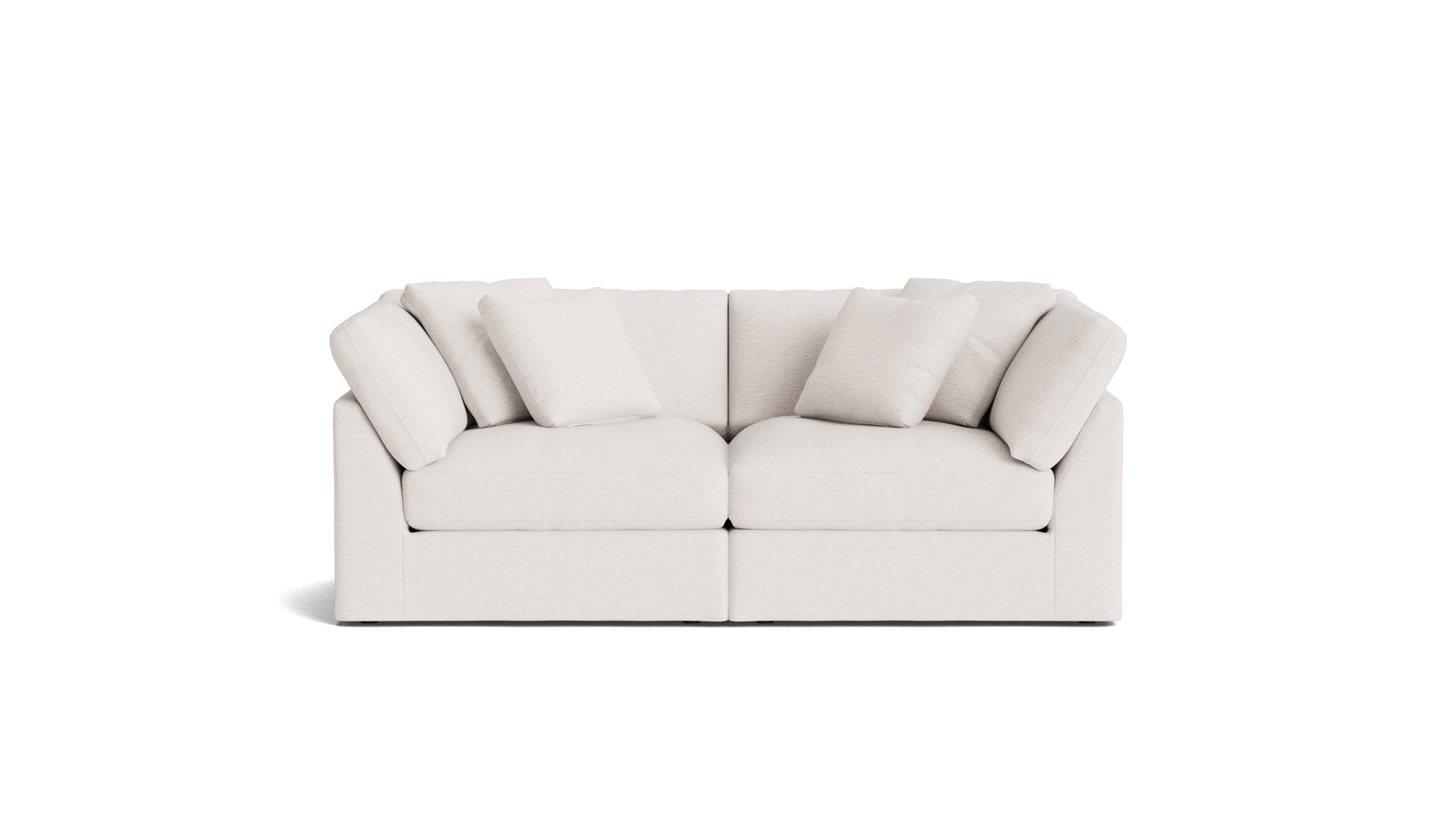 Get Together™ 2-Piece Modular Sofa, Large, Nomad Snow_image
