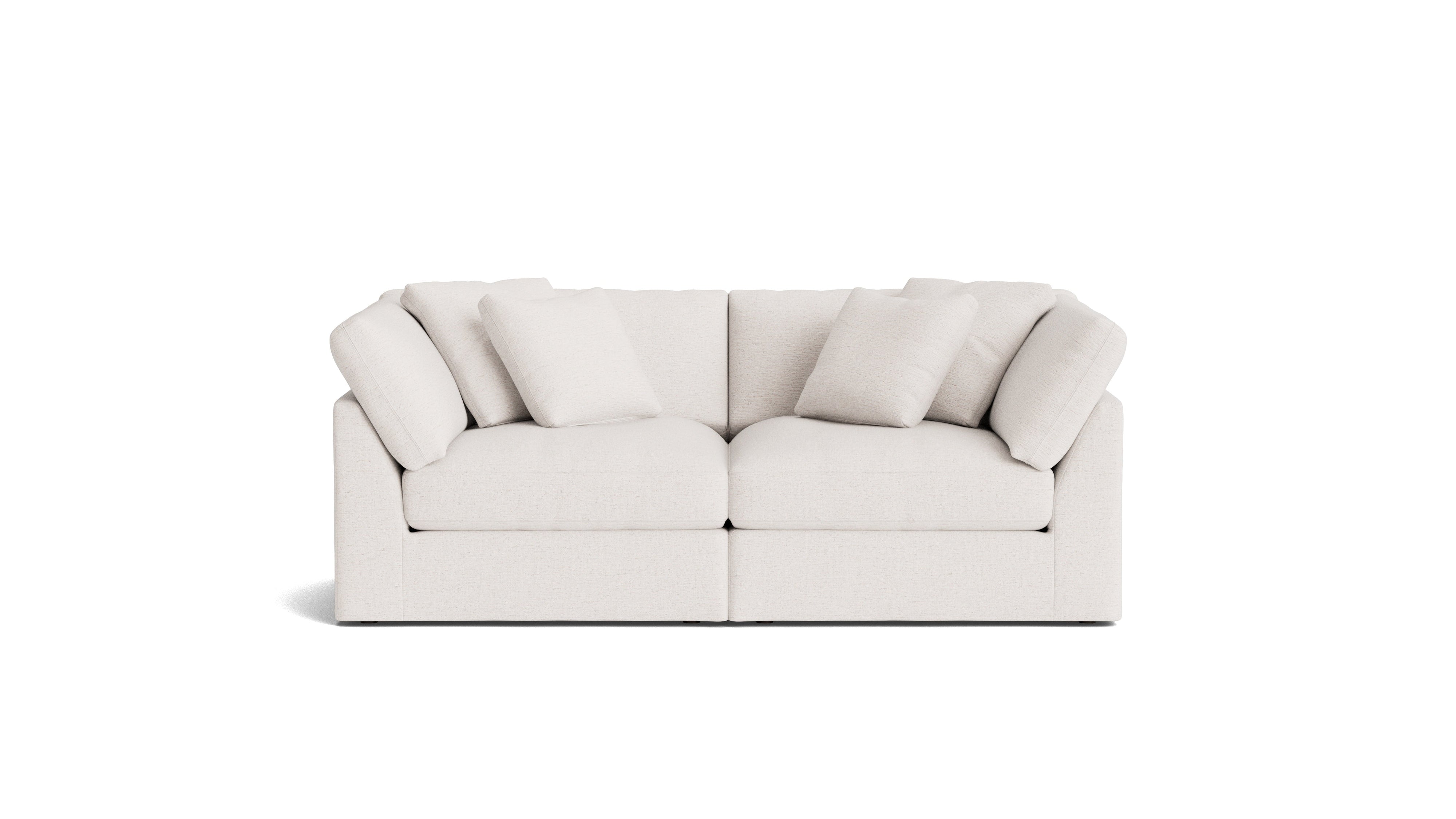 Get Together™ 2-Piece Modular Sofa, Large, Nomad Snow