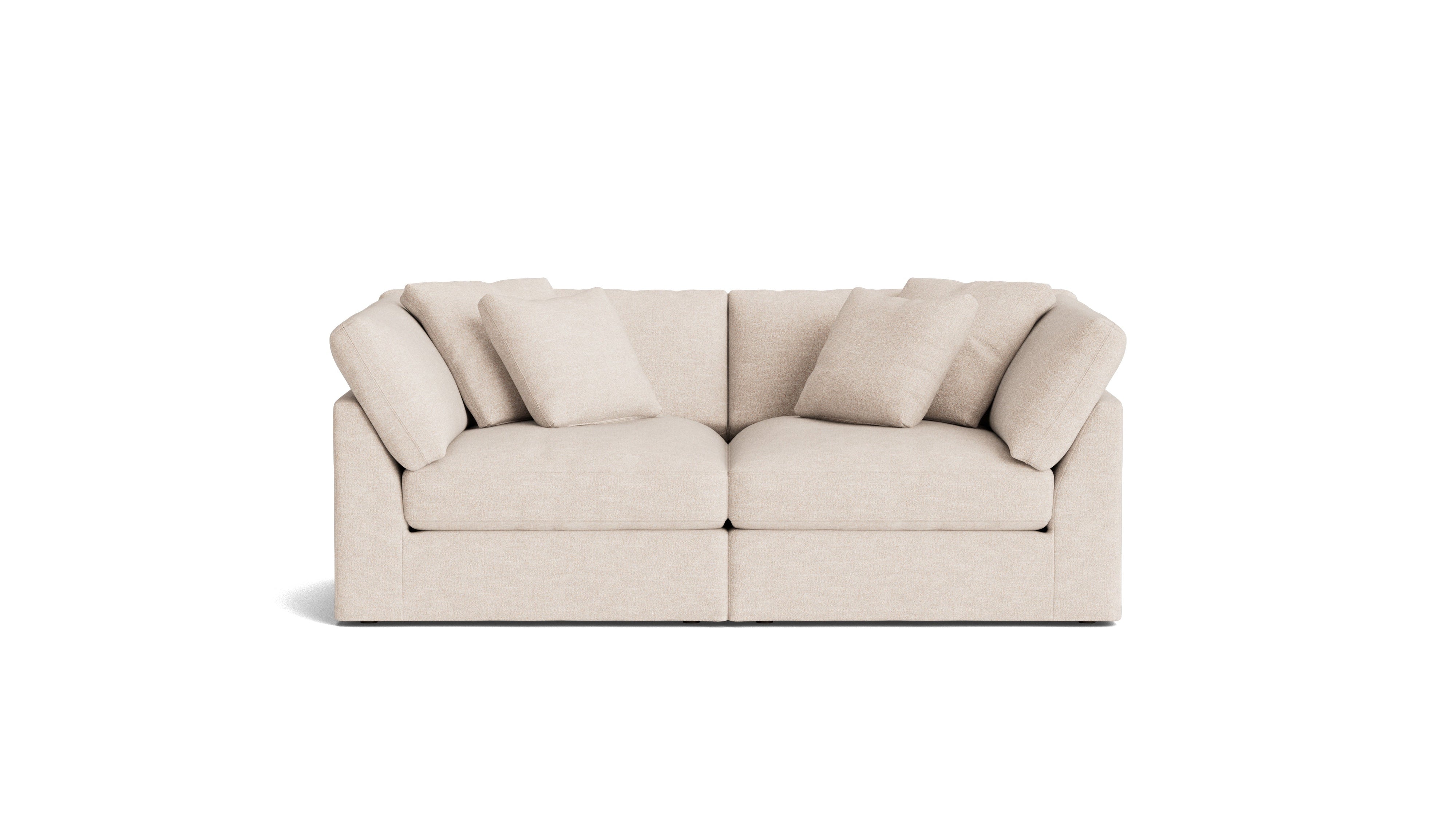 Get Together™ 2-Piece Modular Sofa, Large, Sunbeam