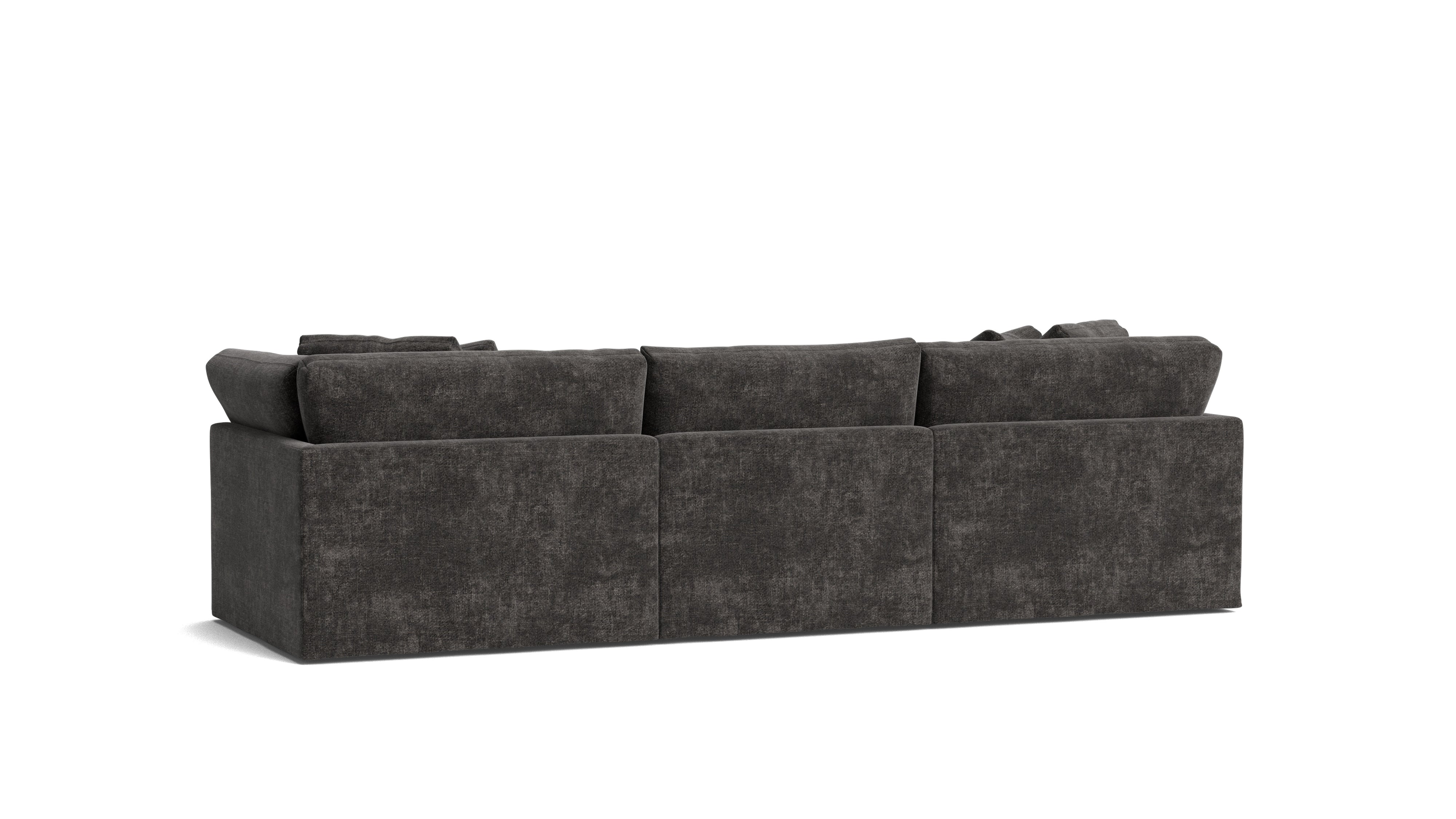 Get Together™ 3 - Piece Modular Sofa, Large, Truffle - Sundays CompanySEC-YJ-030-003