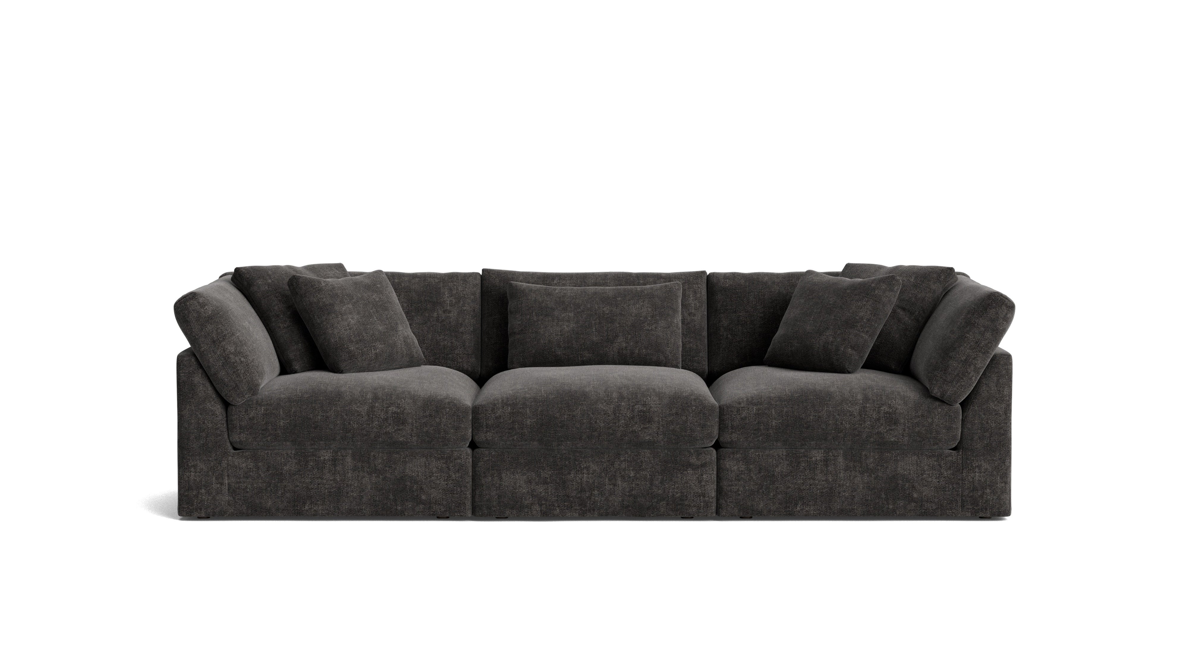Get Together™ 3-Piece Modular Sofa, Large, Truffle
