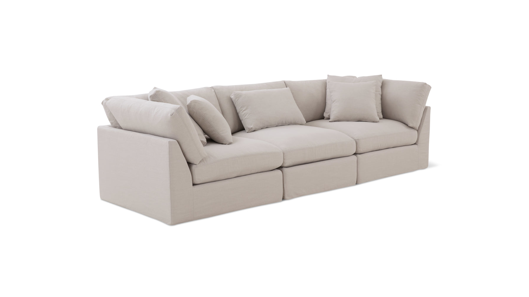 Get Together™ 3-Piece Modular Sofa, Large, Clay - Image 3