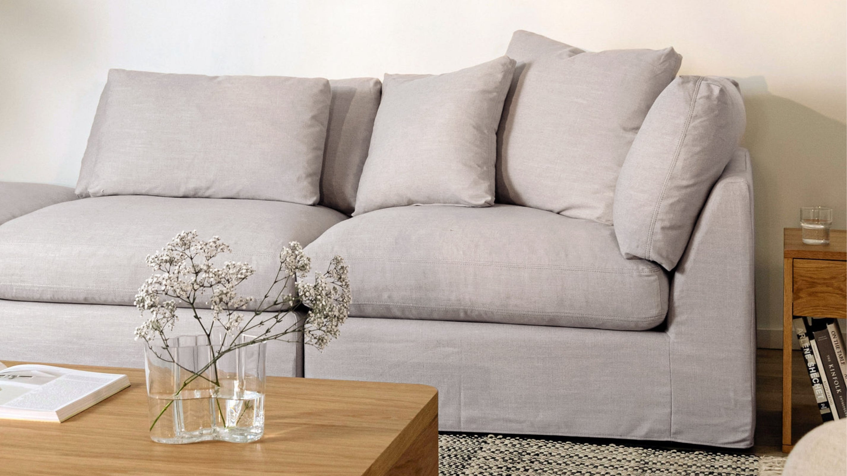 Get Together™ 3-Piece Modular Sofa, Large, Clay - Image 10