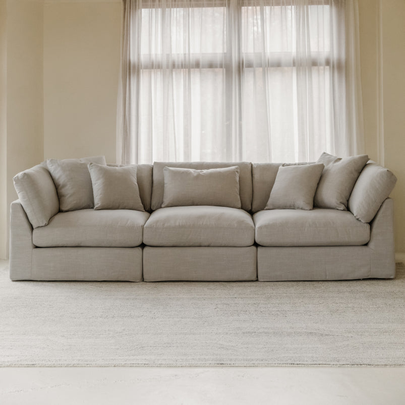 Get Together™ 3-Piece Modular Sofa, Large, Clay - Image 14