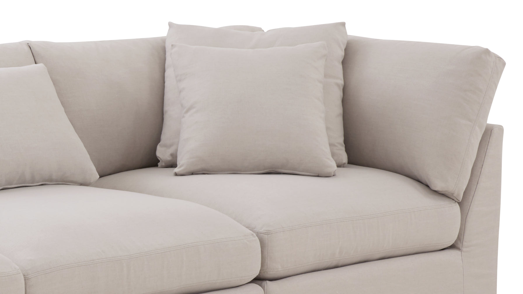 Get Together™ 3-Piece Modular Sofa, Large, Clay - Image 13