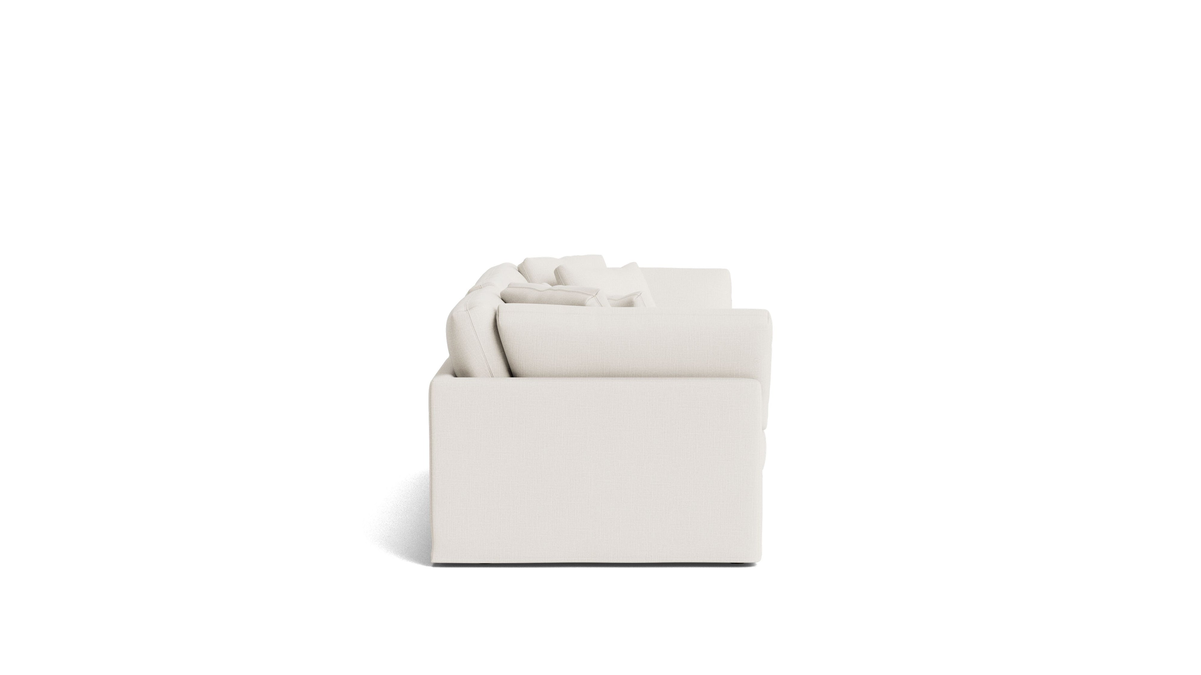 Get Together™ 3 - Piece Modular Sofa, Large, Cream Linen - Sundays CompanySEC-YJ-030-018