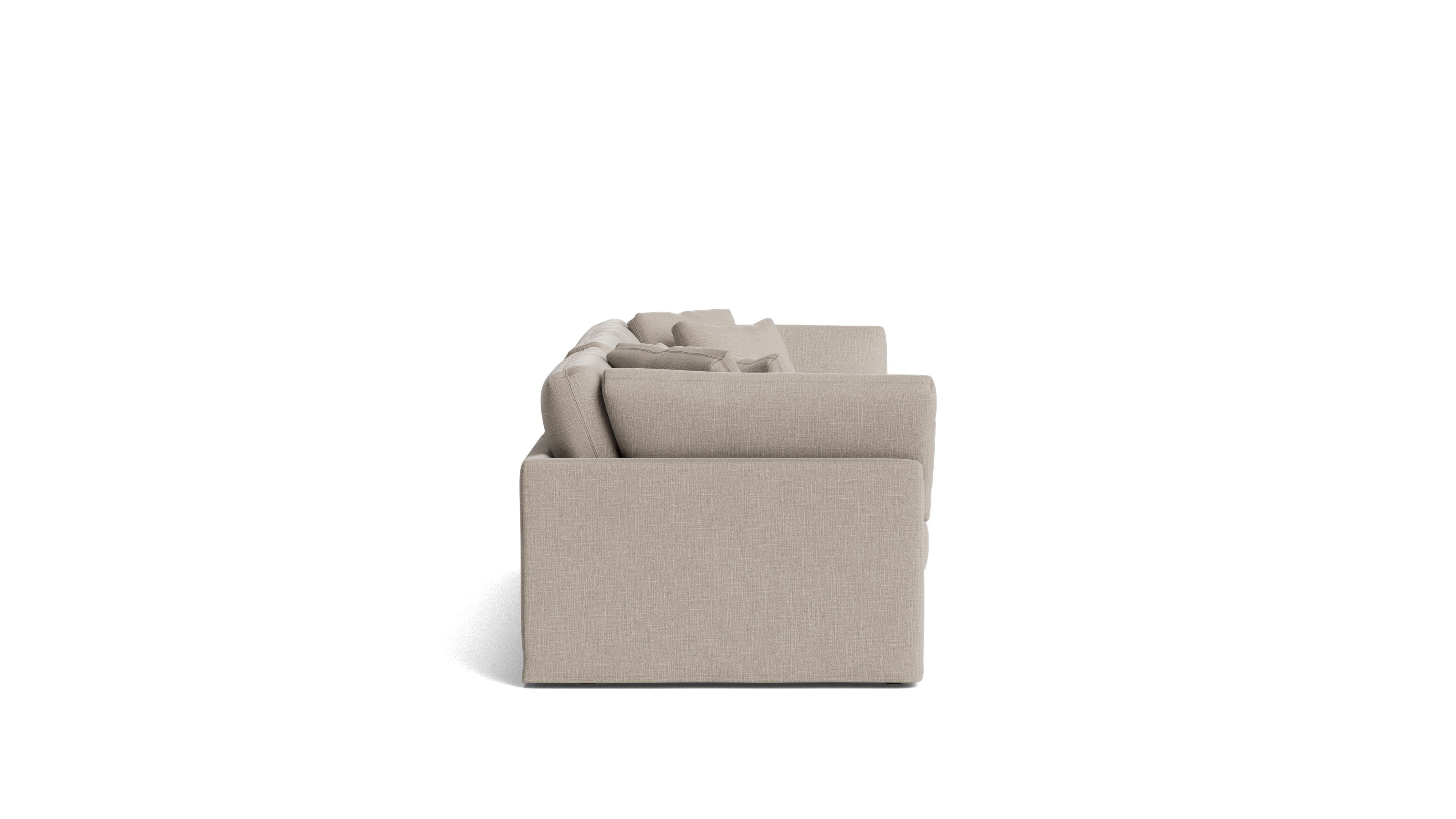 Get Together™ 3-Piece Modular Sofa, Large, Light Pebble