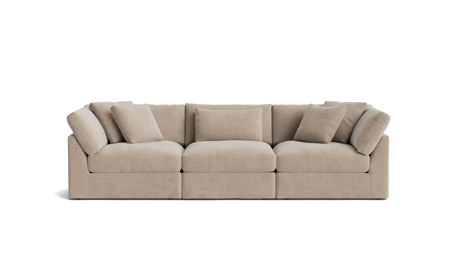 Get Together™ 3-Piece Modular Sofa, Large, Champagne_image